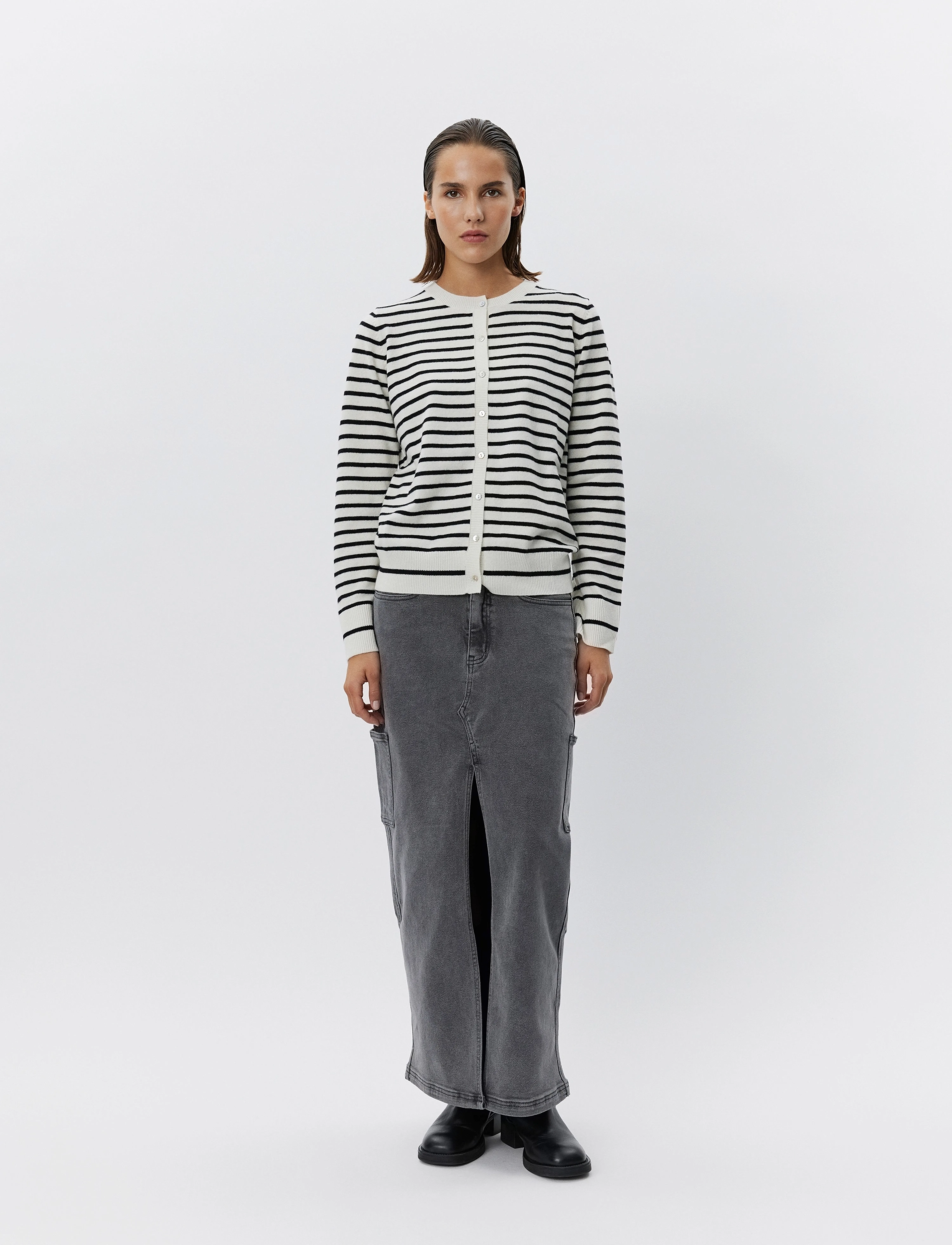 Cissesw Stripe Cardigan 2