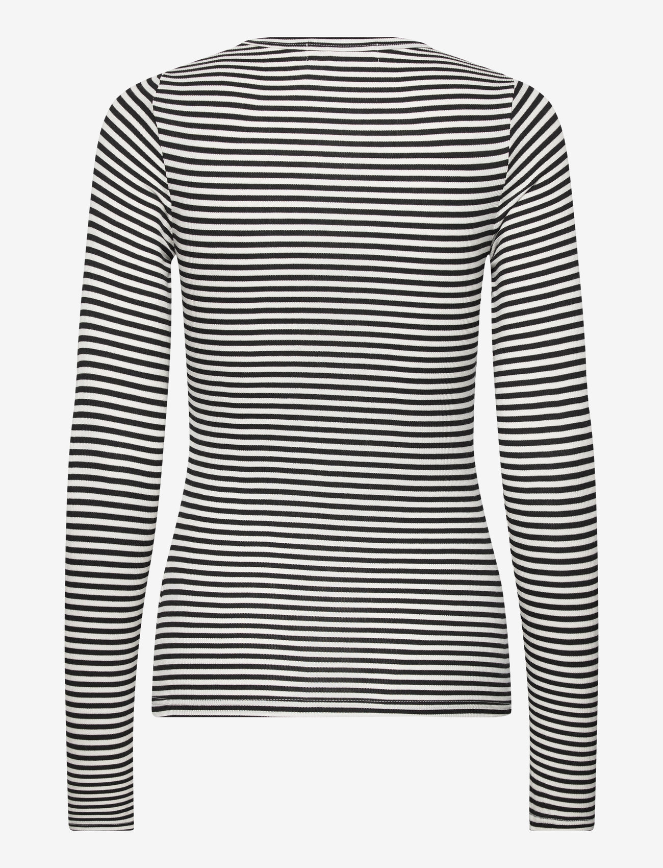 Sofie Schnoor - PETRICIASW STRIPE T-SHIRT LONG SLEE - long-sleeved tops - black striped - 2
