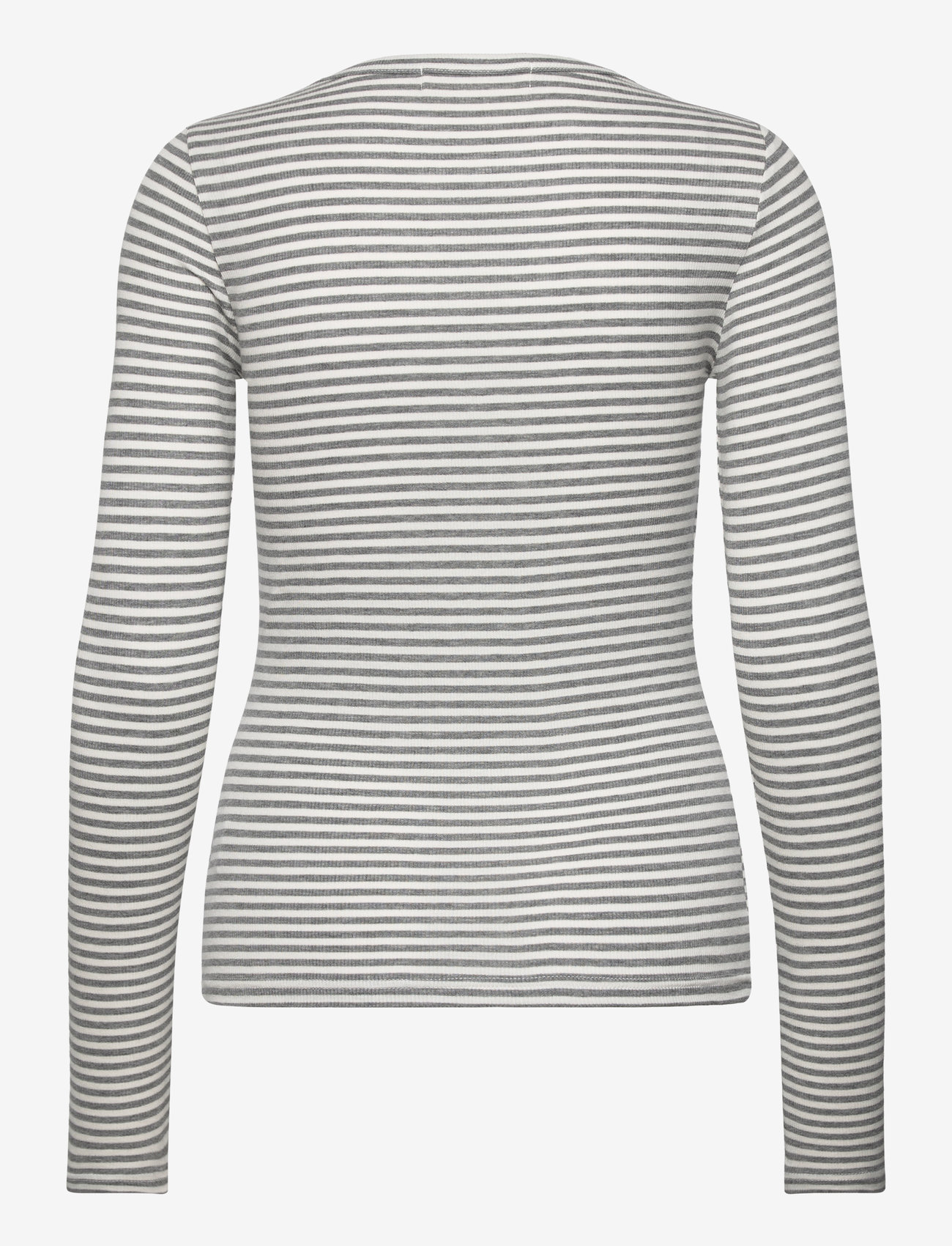 Sofie Schnoor - PETRICIASW STRIPE T-SHIRT LONG SLEE - sügisesed riided - grey striped - 1