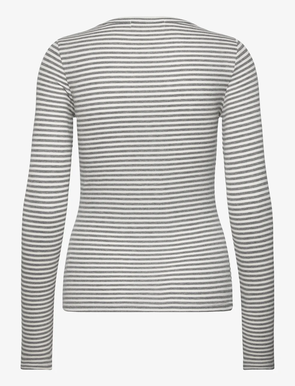 Sofie Schnoor - PETRICIASW STRIPE T-SHIRT LONG SLEE - langærmede toppe - grey striped - 2