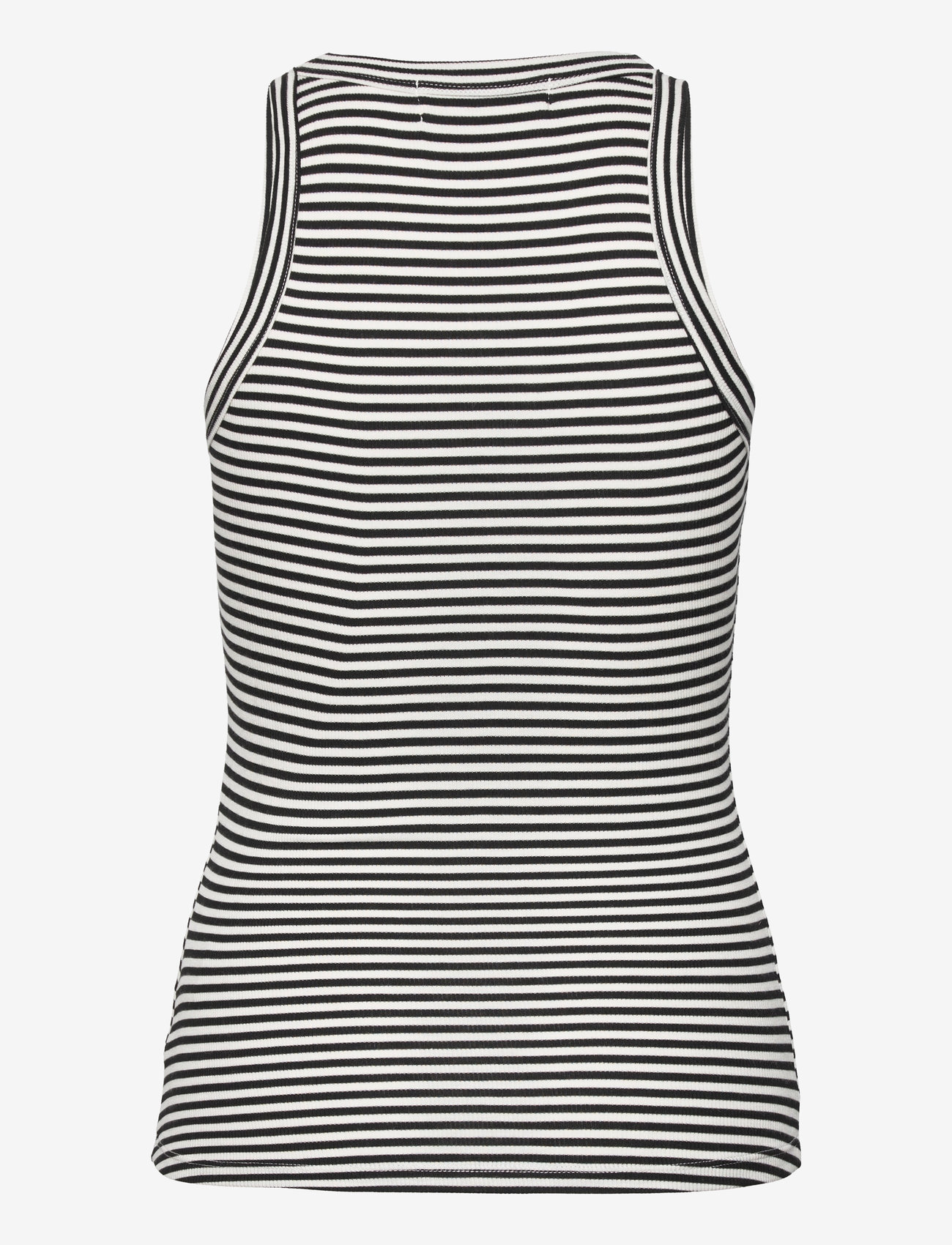 Sofie Schnoor - JULLIESW STRIPE TOP - linnen - black striped - 2