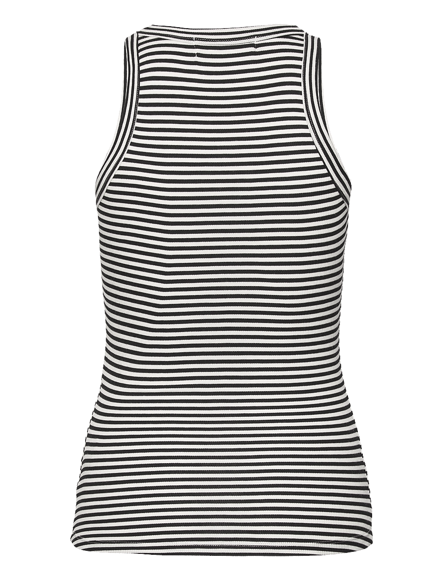 Sofie Schnoor - JULLIESW STRIPE TOP - Ärmellose tops - black striped - 2