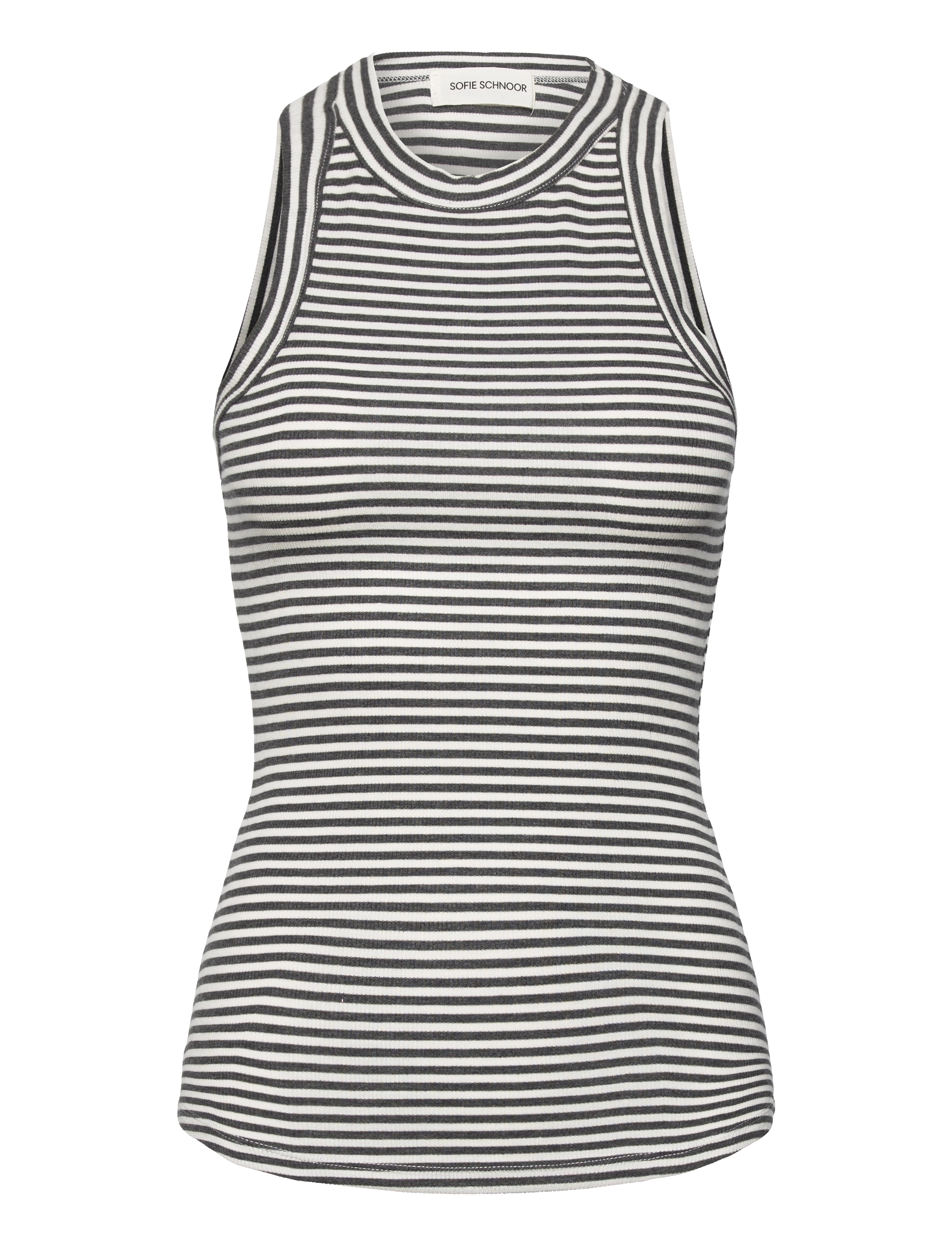 SOFIE SCHNOOR Julliesw Stripe Oberteil Grau - XS - Damen