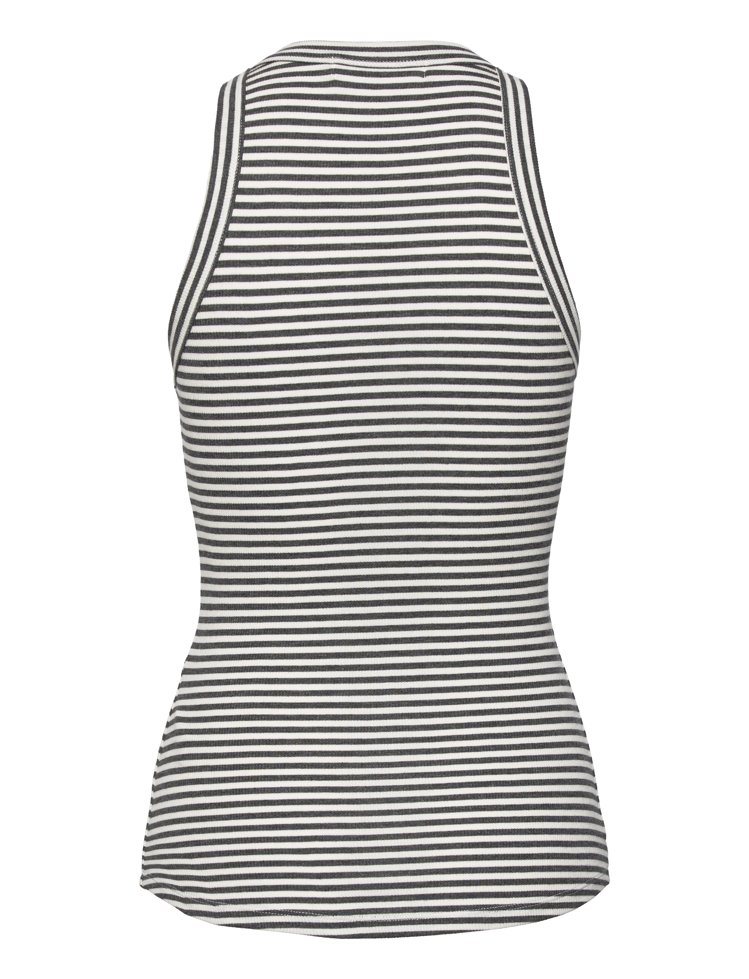 Sofie Schnoor - JULLIESW STRIPE TOP - Ärmellose tops - dark grey striped - 2