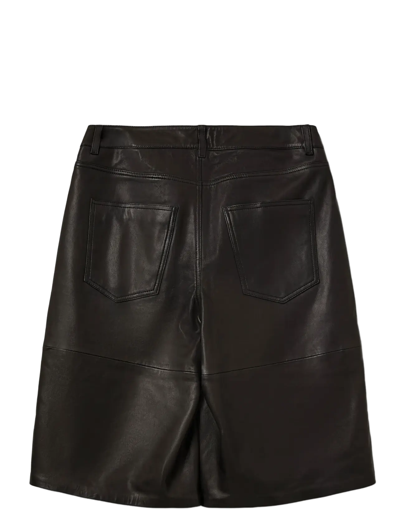Sofie Schnoor - VOKESW LEATHER SHORTS - lædernederdele - black - 2