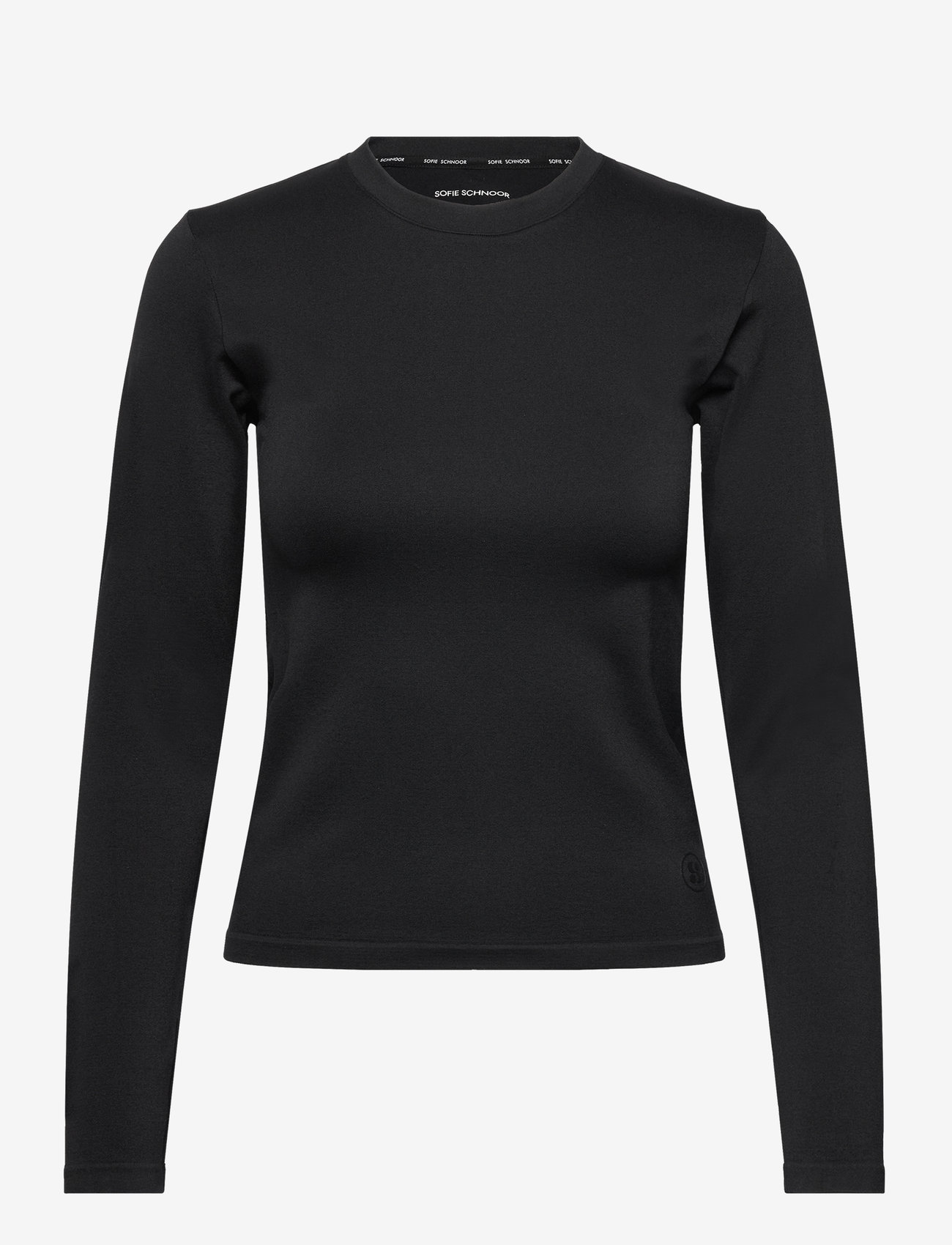 Sofie Schnoor - ADELINASW T-SHIRT LONG SLEEVE - longsleeved tops - black - 0