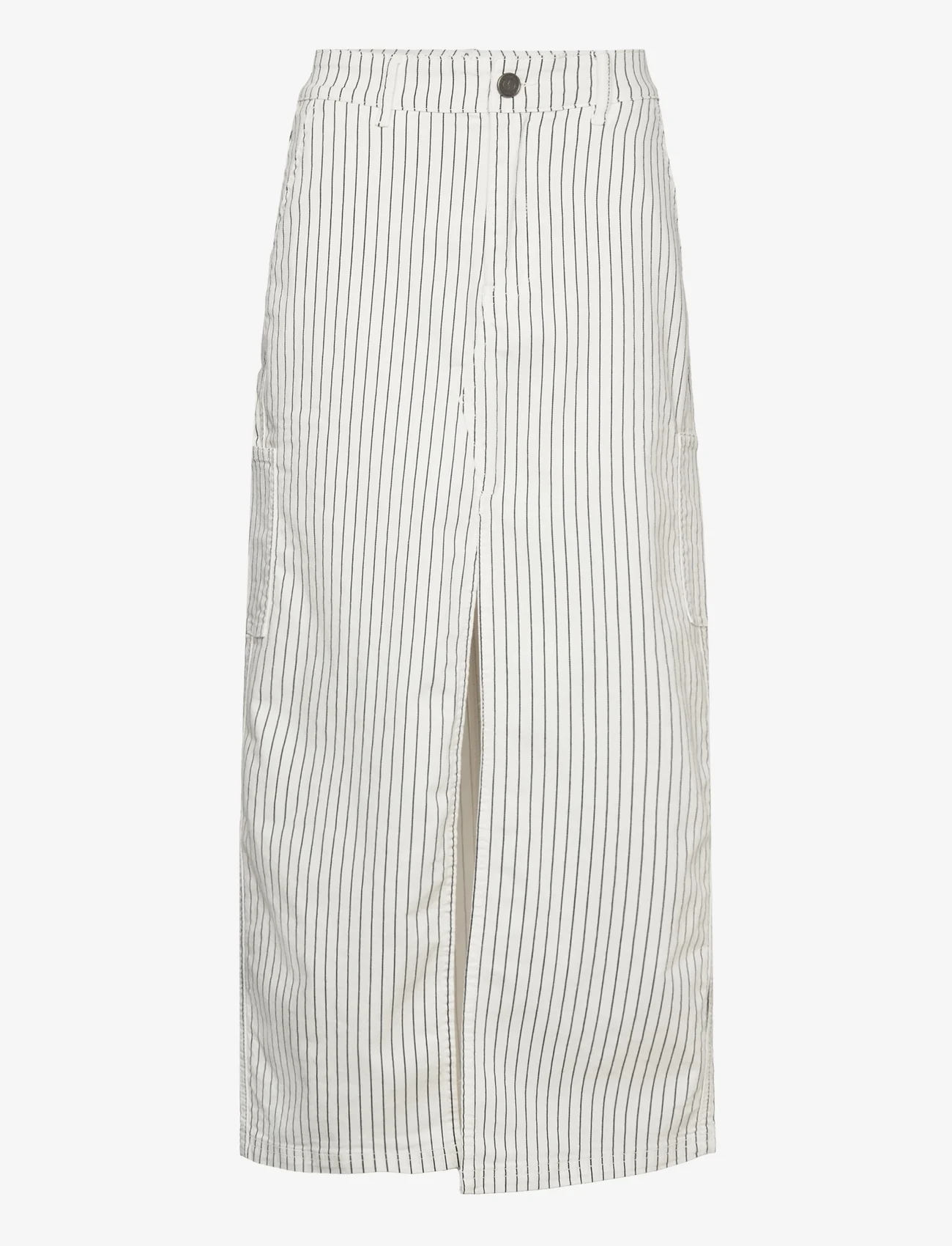 Sofie Schnoor - Skirt - maxi nederdele - off white striped - 0