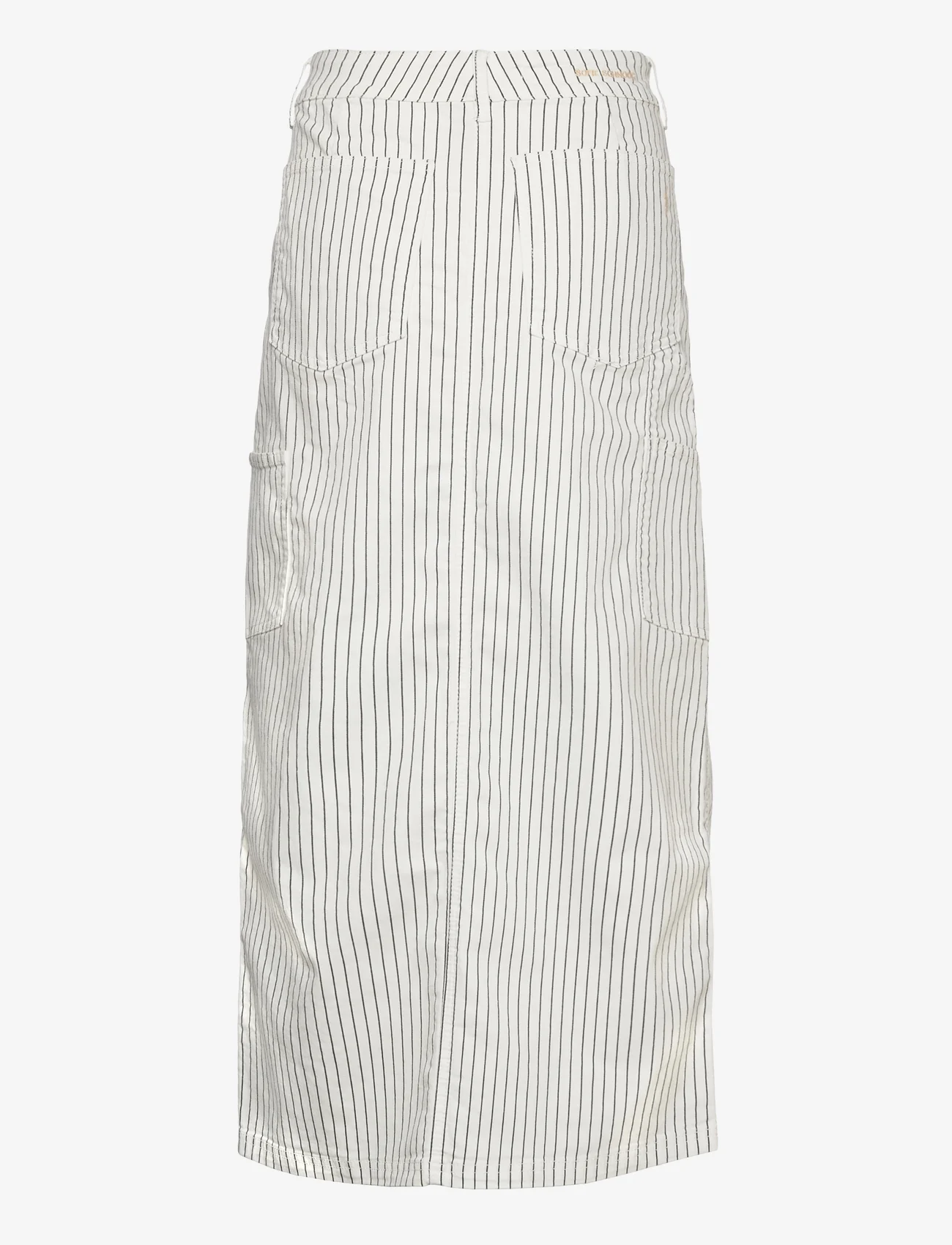 Sofie Schnoor - Skirt - lange rokken - off white striped - 1