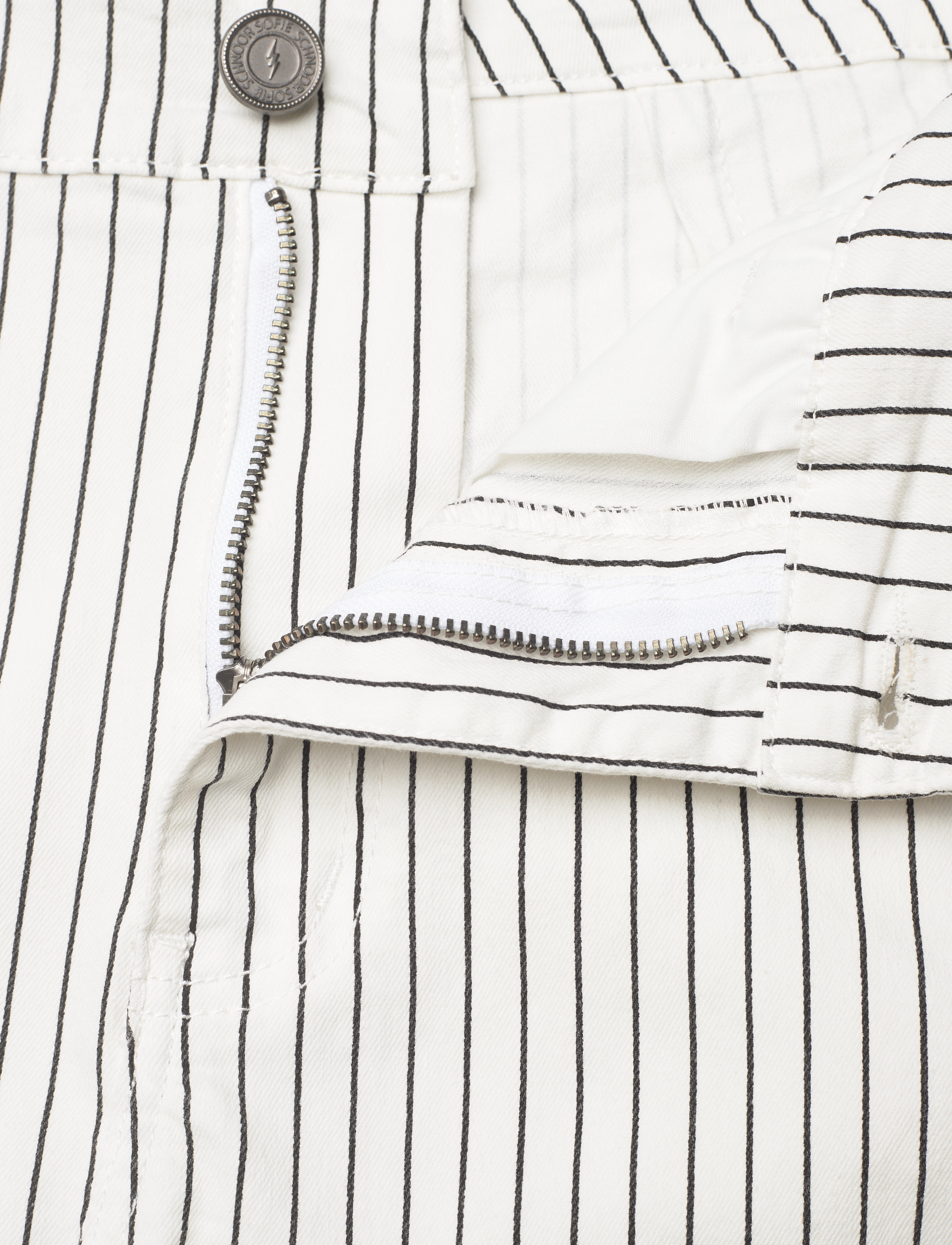 Sofie Schnoor - Skirt - maksiseelikud - off white striped - 3