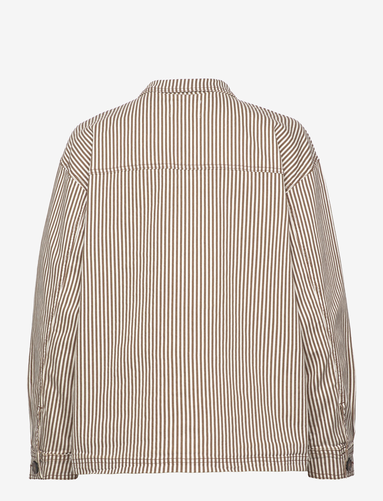 Sofie Schnoor - LYNNSW JACKET - spring jackets - brown striped - 1