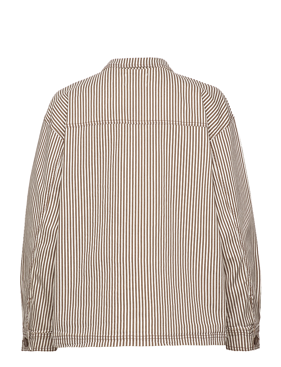 Sofie Schnoor - LYNNSW JACKET - forårsjakker - brown striped - 1