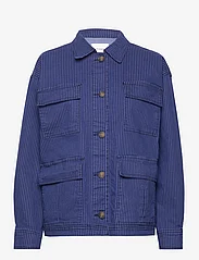 Sofie Schnoor - Jacket - spring jackets - cobalt striped - 0