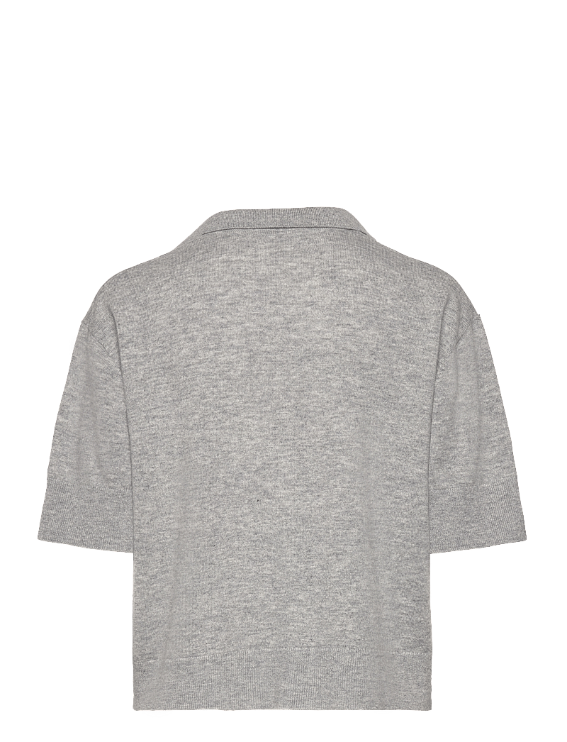 Sofie Schnoor - AMALYSW BLOUSE - striktrøjer - grey melange - 2