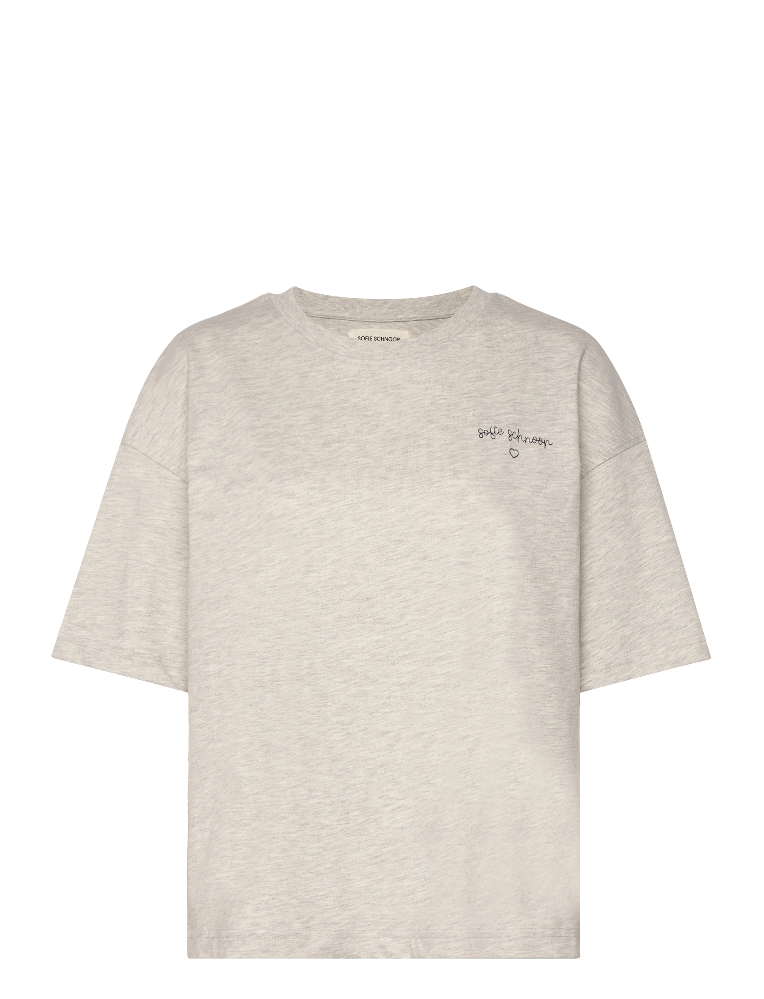Sofie Schnoor VERASW T-SHIRT - Vis alt - GREY MELANGE / grey