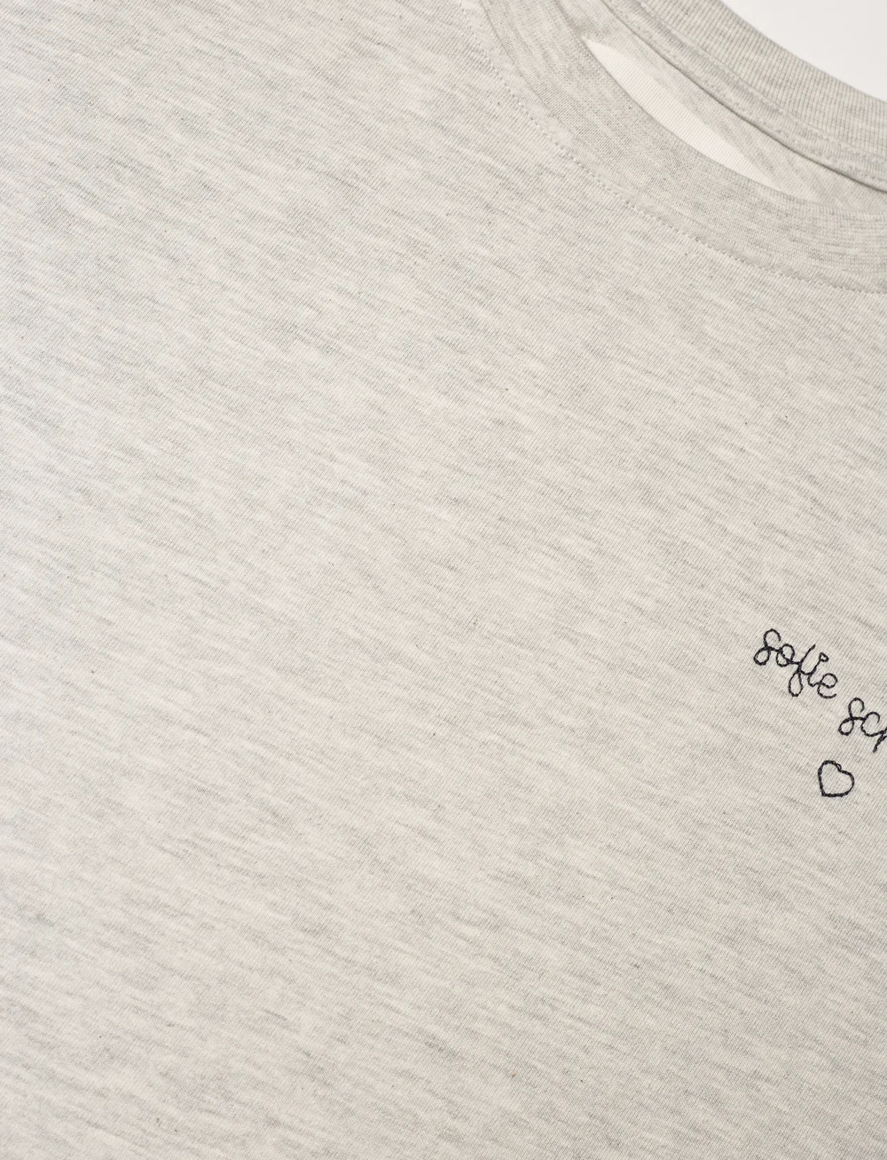 Sofie Schnoor - VERASW T-SHIRT - t-shirts - grey melange - 2