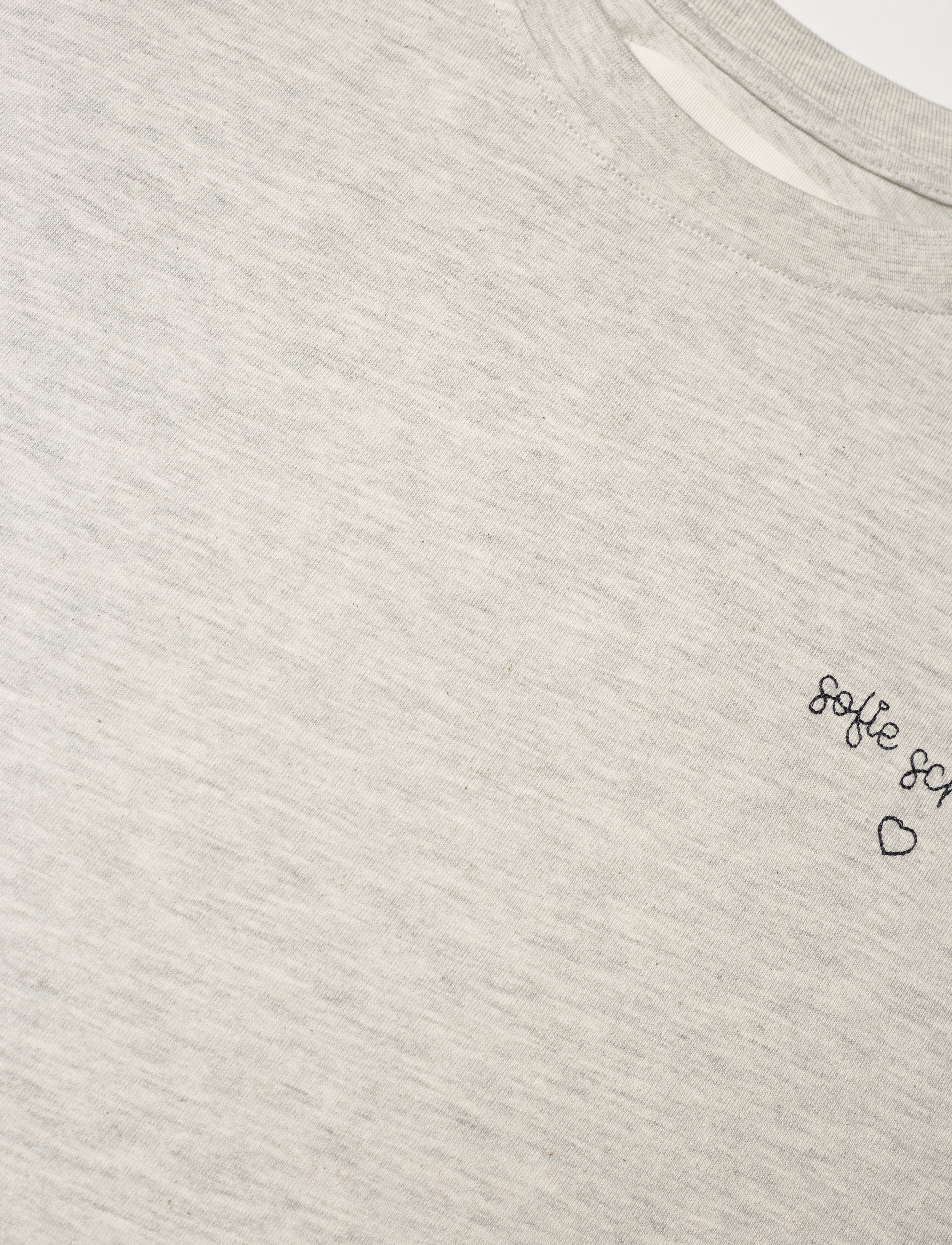 Sofie Schnoor - VERASW T-SHIRT - t-shirts - grey melange - 2