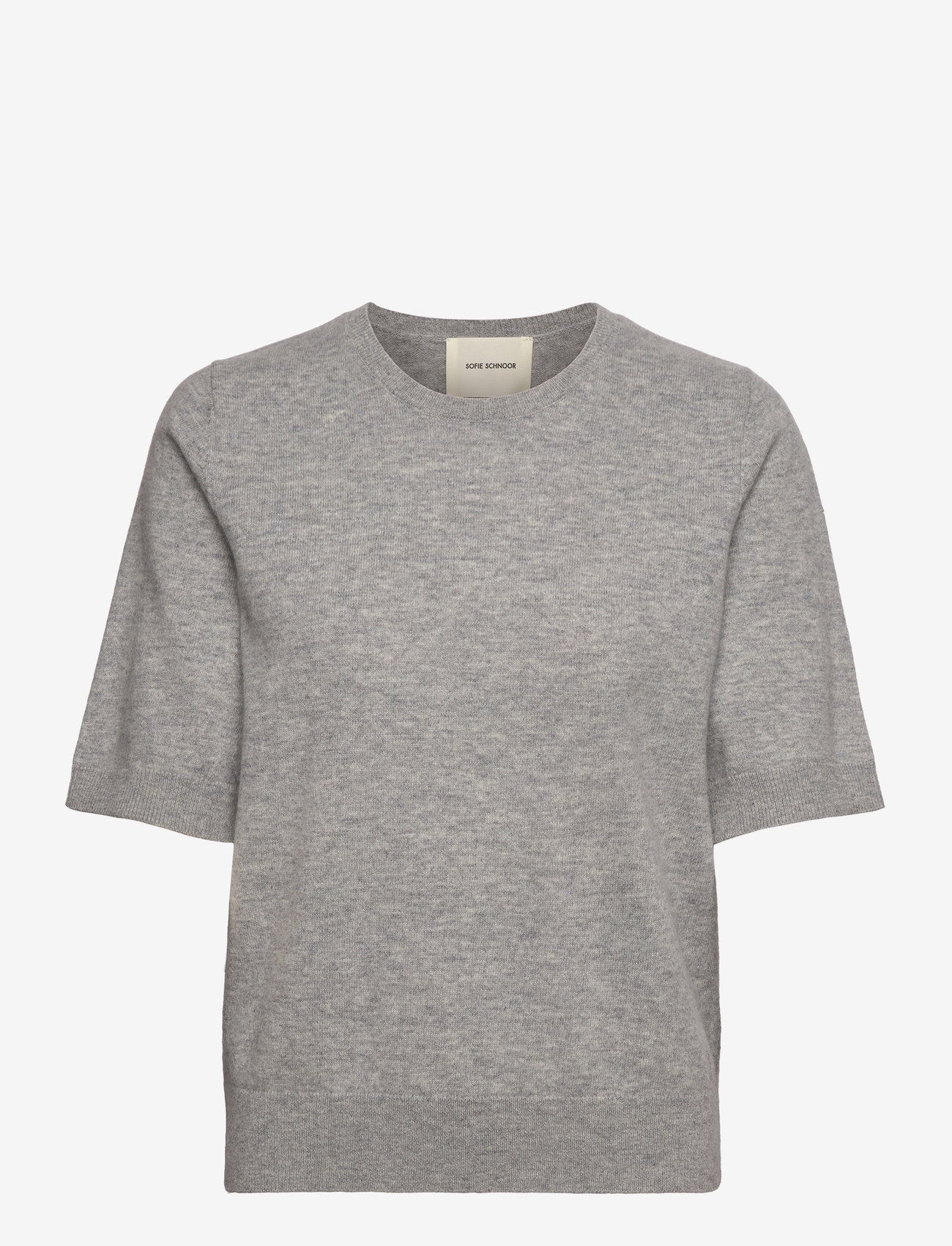 Sofie Schnoor - VIANASW KNIT - stickade tröjor - grey melange - 1