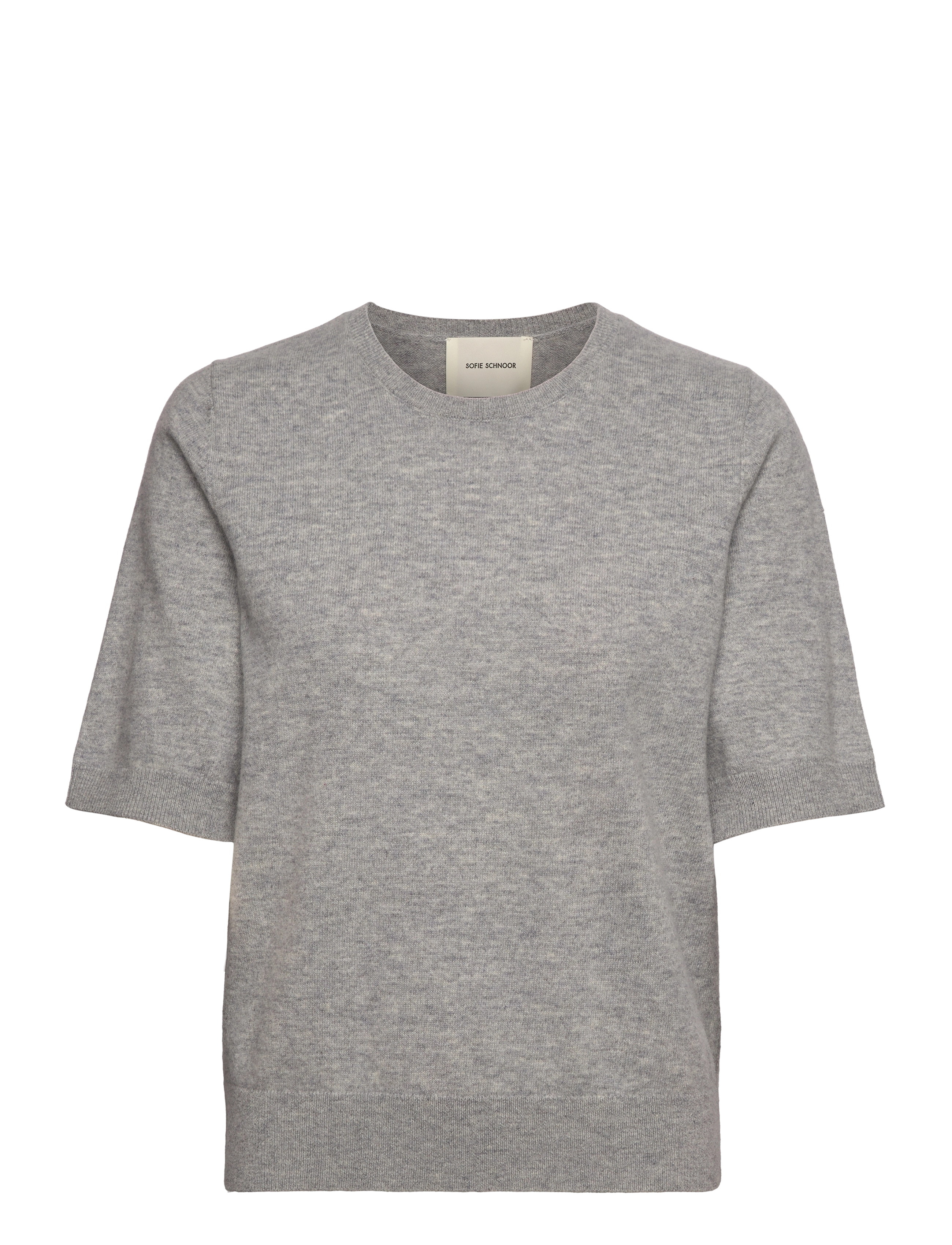 Sofie Schnoor VIANASW KNIT - Tøj - GREY MELANGE / grey