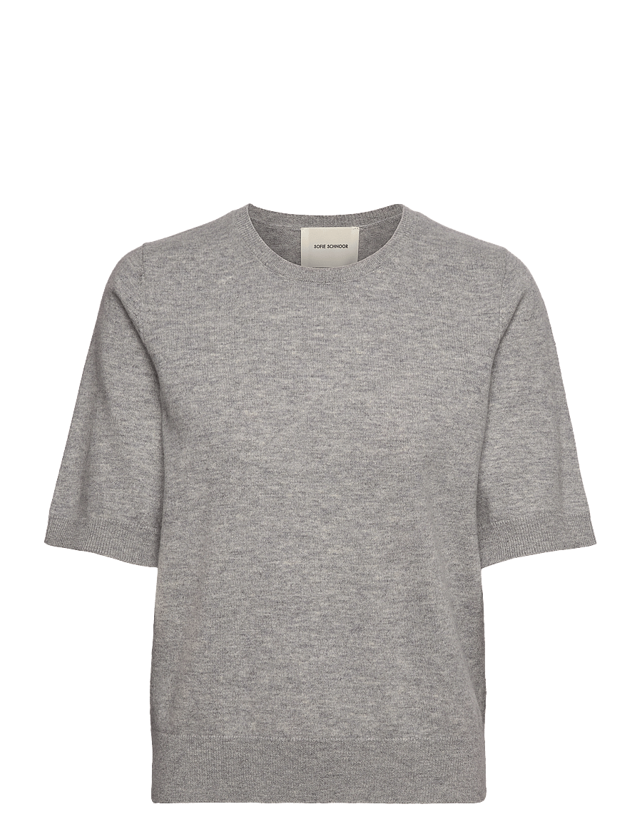 Sofie Schnoor - VIANASW KNIT - kampsunid - grey melange - 1