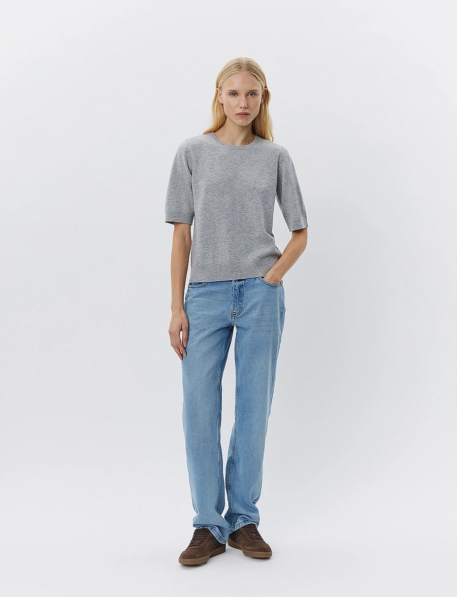 Sofie Schnoor - VIANASW KNIT - kampsunid - grey melange - 3