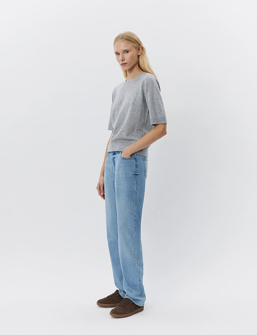 Sofie Schnoor - VIANASW KNIT - kampsunid - grey melange - 4