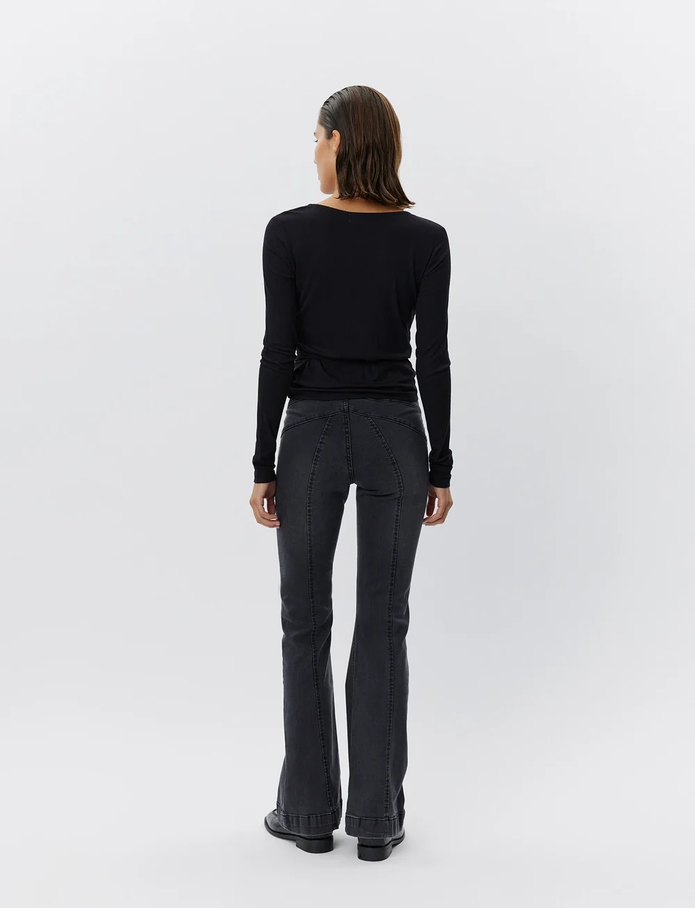 Sofie Schnoor - JOODYSW BLOUSE - long-sleeved tops - black - 5