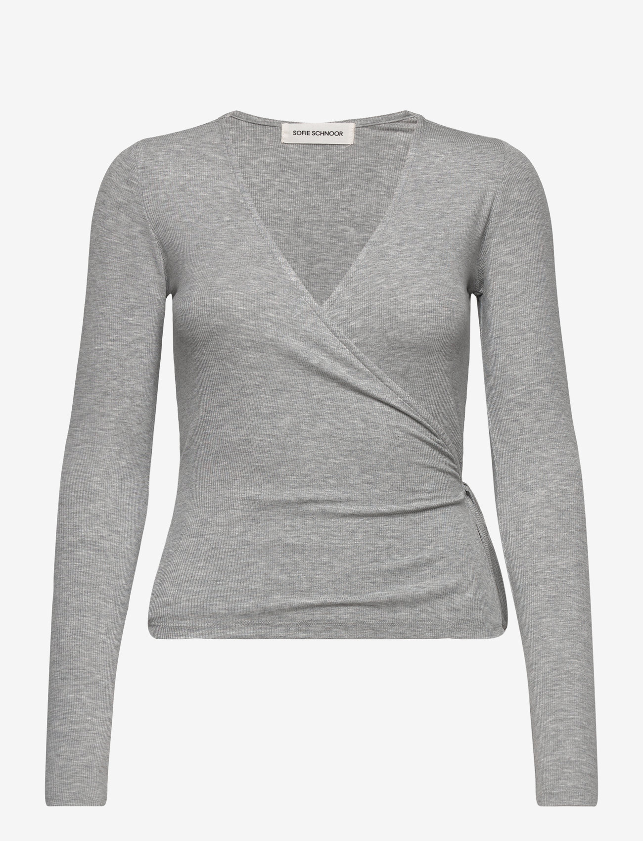 Sofie Schnoor - JOODYSW BLOUSE - herbstliche kleidung - grey mel - 0