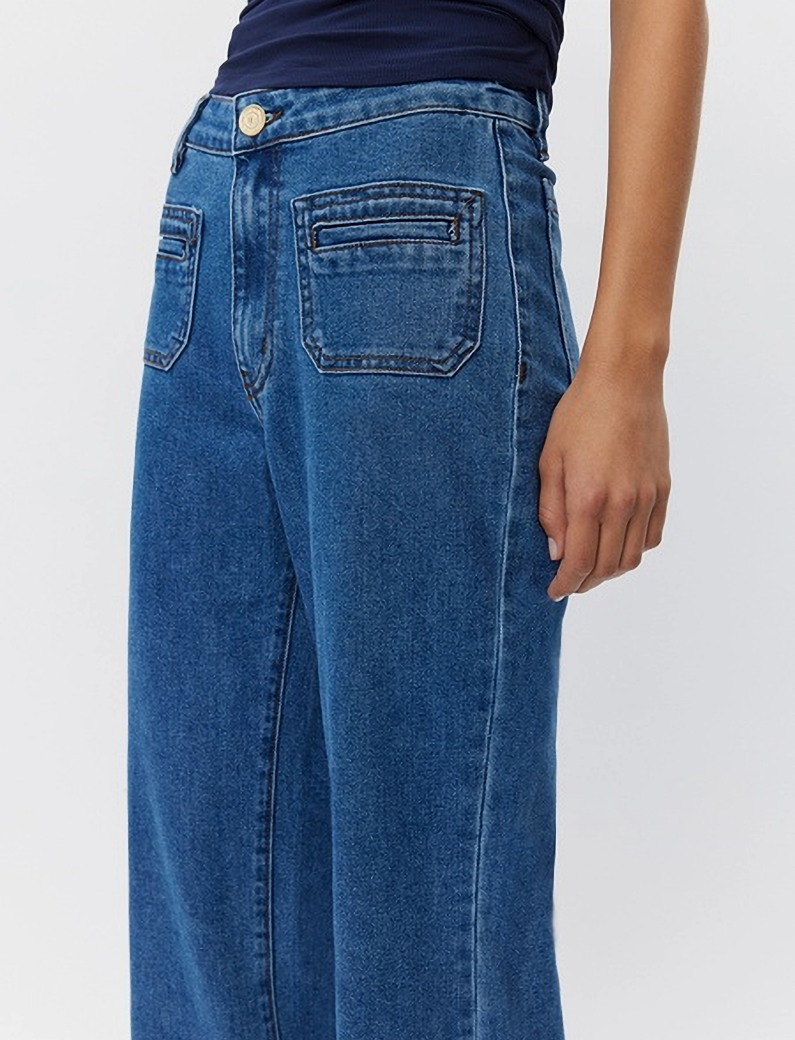 Sofie Schnoor NOELLESW JEANS - Tøj - DENIM BLUE / blue