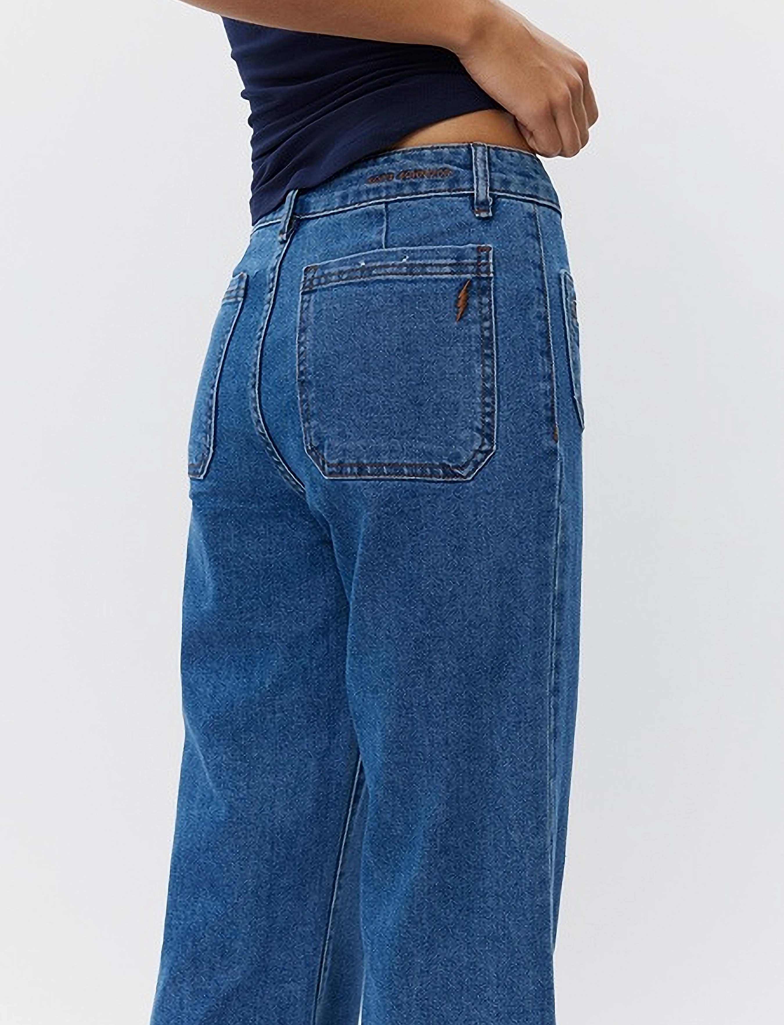 Sofie Schnoor - NOELLESW JEANS - flared jeans - denim blue - 3
