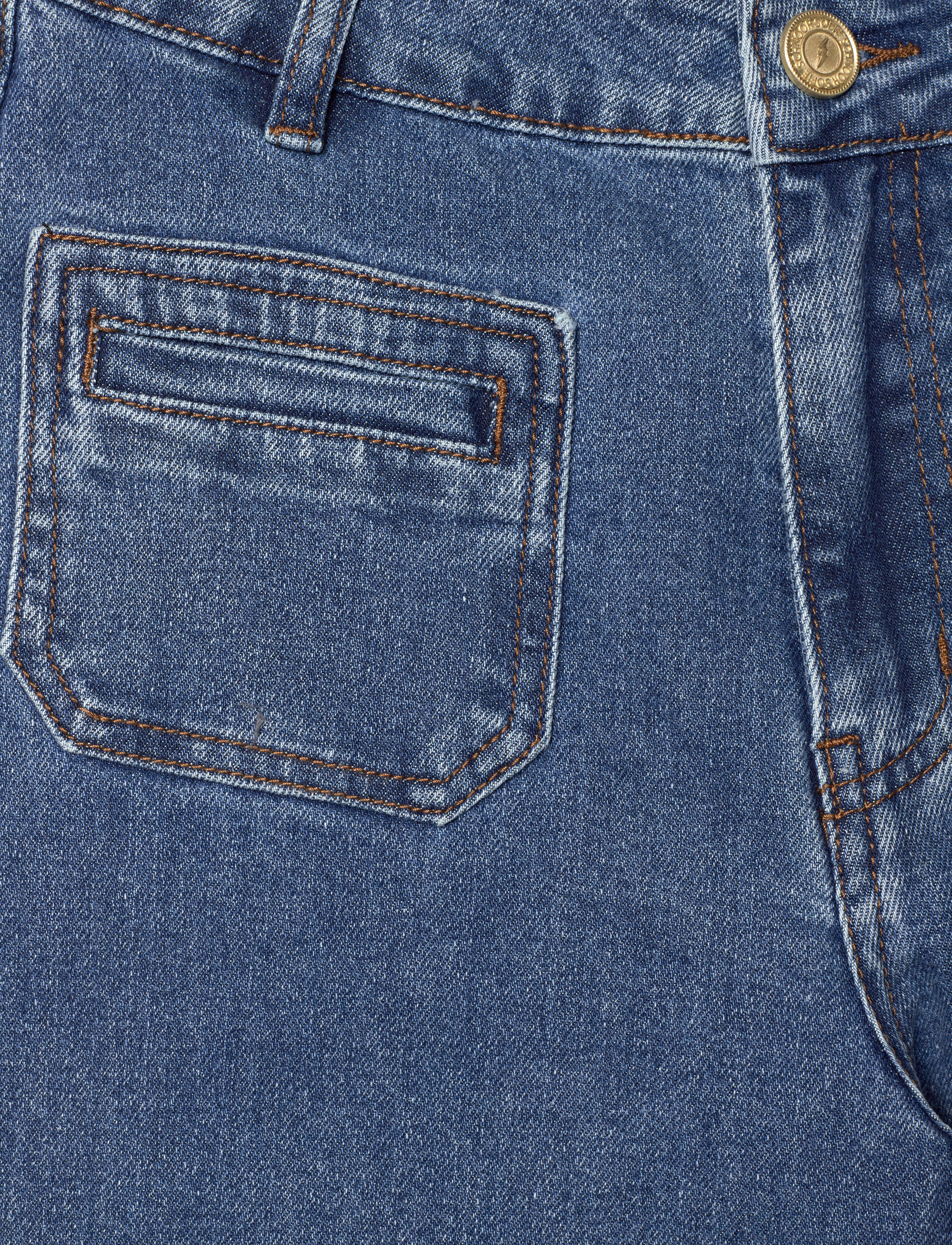 Sofie Schnoor - NOELLESW JEANS - flared jeans - denim blue - 4