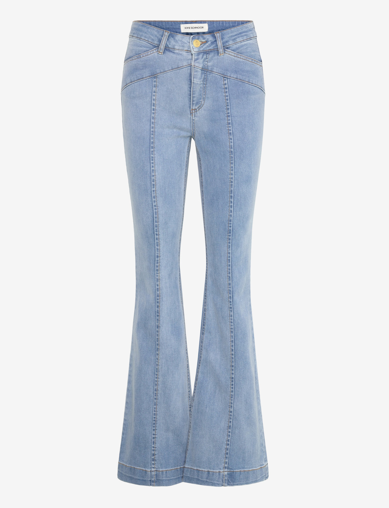 Sofie Schnoor - GOASW JEANS - flared jeans - light denim blue - 0