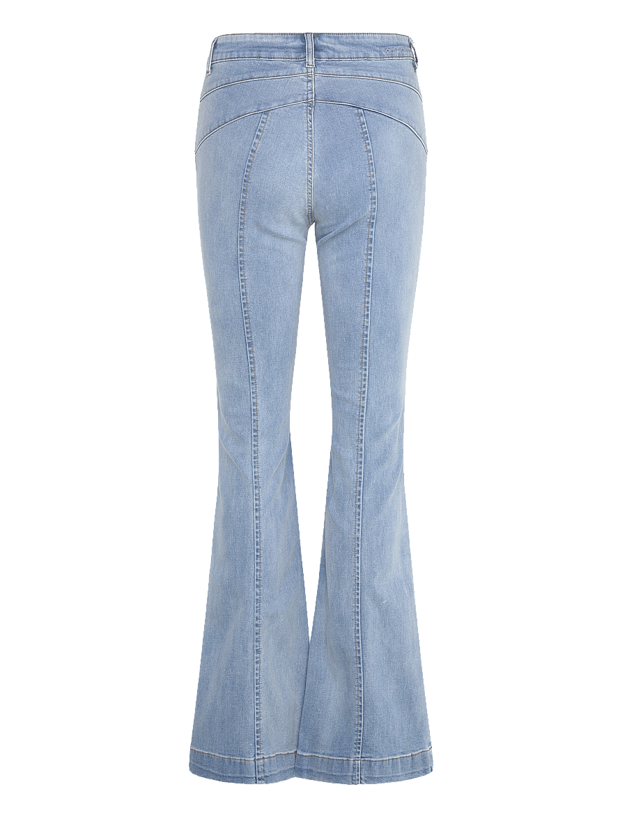 Sofie Schnoor - GOASW JEANS - flared jeans - light denim blue - 2