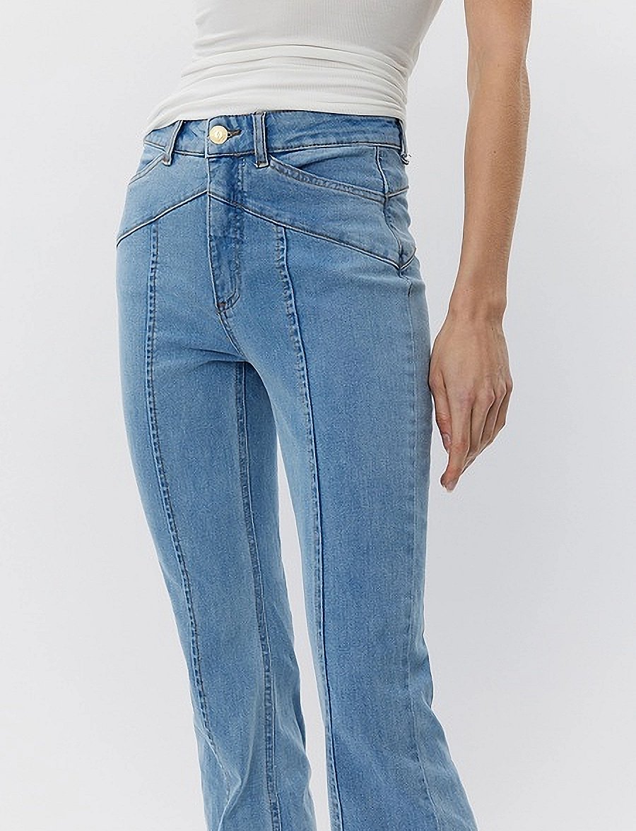 Sofie Schnoor - GOASW JEANS - flared jeans - light denim blue - 0