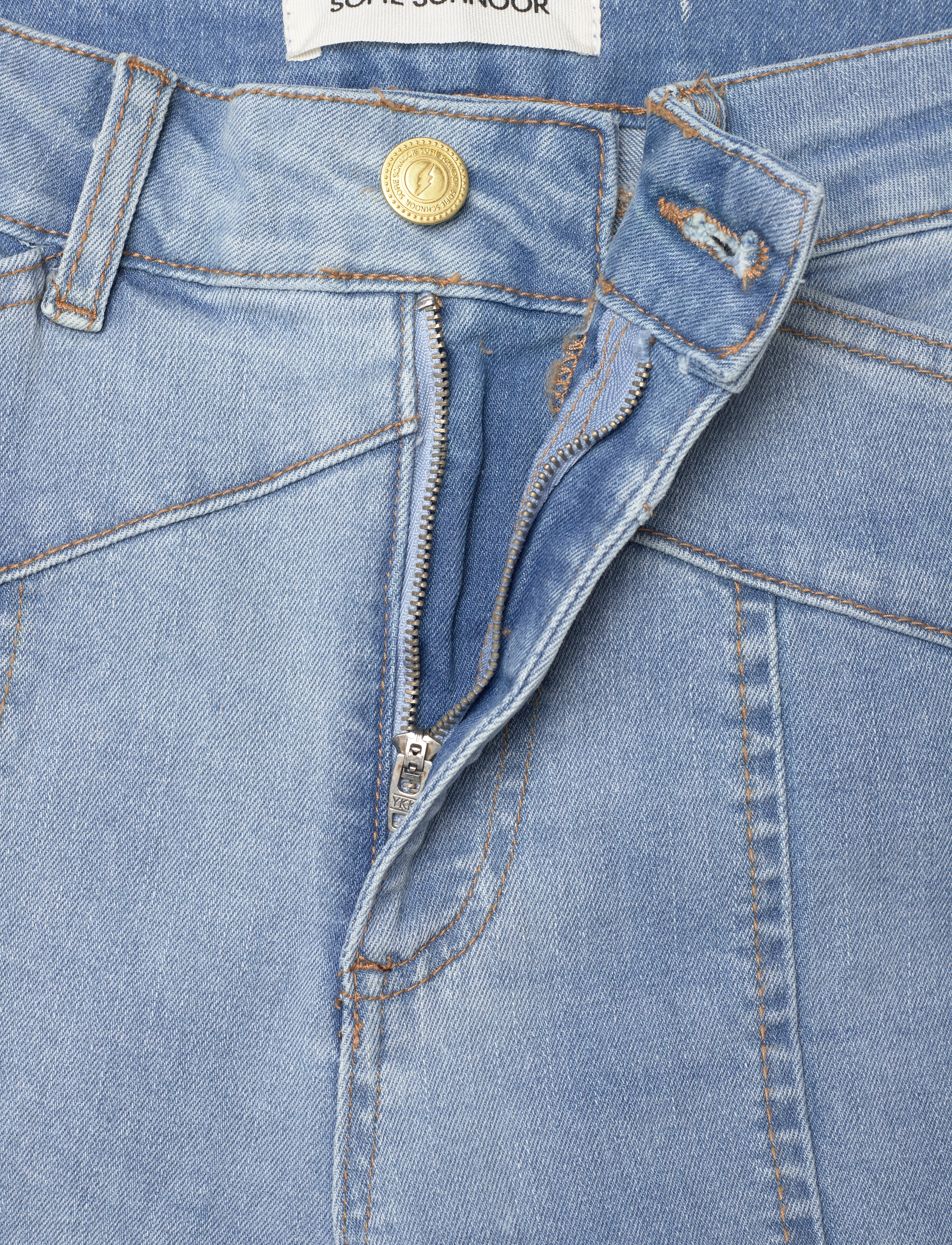 Sofie Schnoor - GOASW JEANS - schlaghosen - light denim blue - 4
