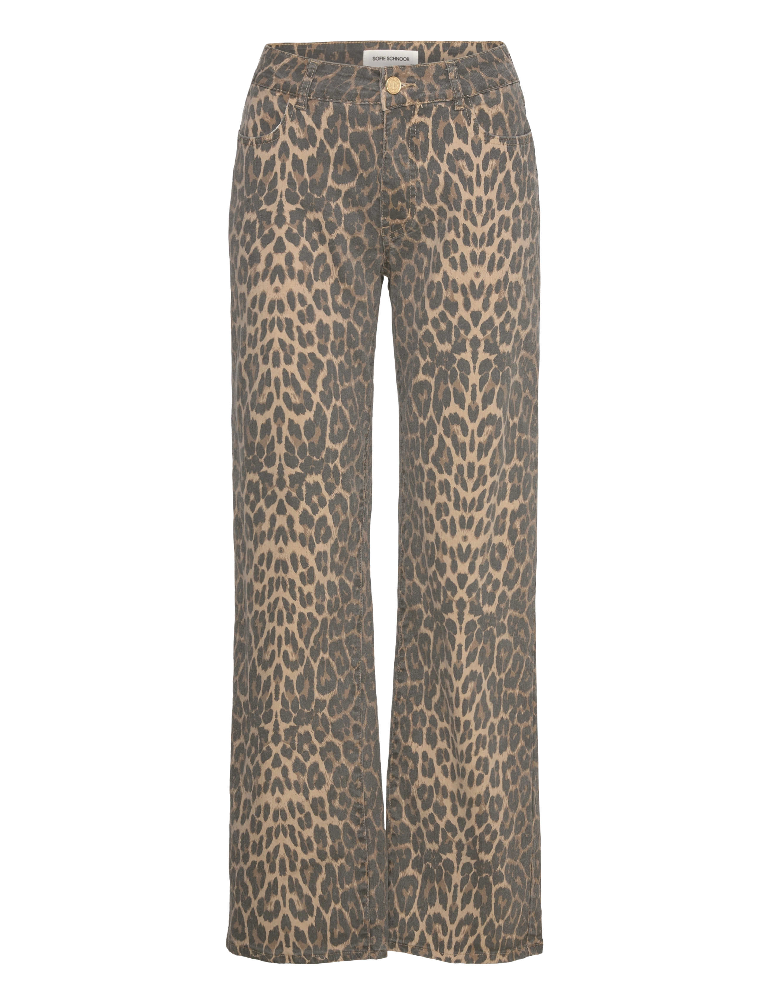 SOFIE SCHNOOR Siennasw Leopard Hosen Braun - 36 - Damen