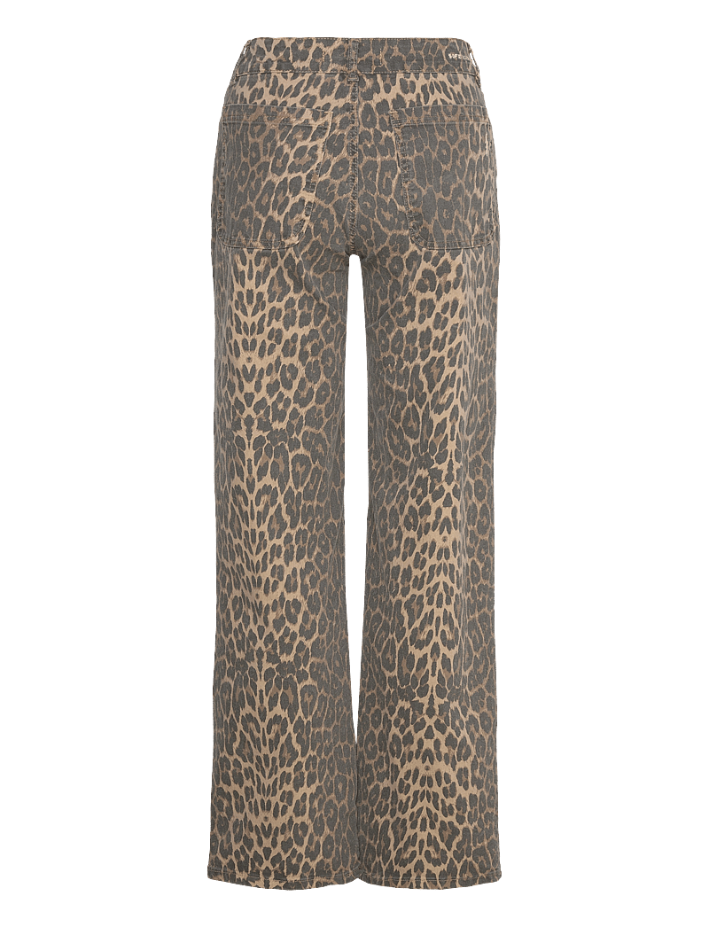 Sofie Schnoor - SIENNASW LEOPARD TROUSERS - hosen mit weitem bein - leopard - 2