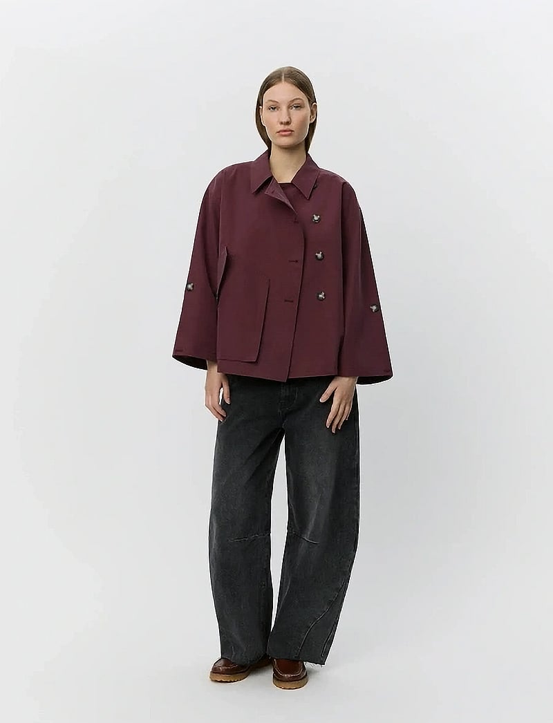 Sofie Schnoor - AGATHASW JACKET - frühlingsjacken - burgundy - 0