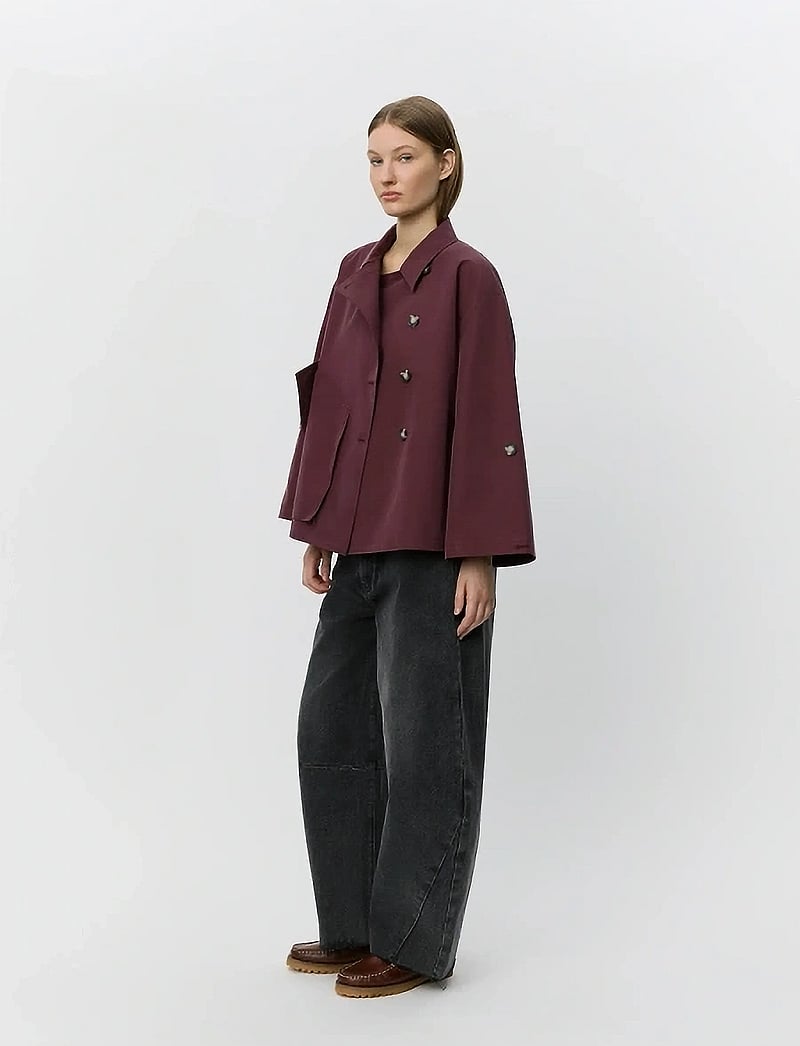 Sofie Schnoor - AGATHASW JACKET - frühlingsjacken - burgundy - 4