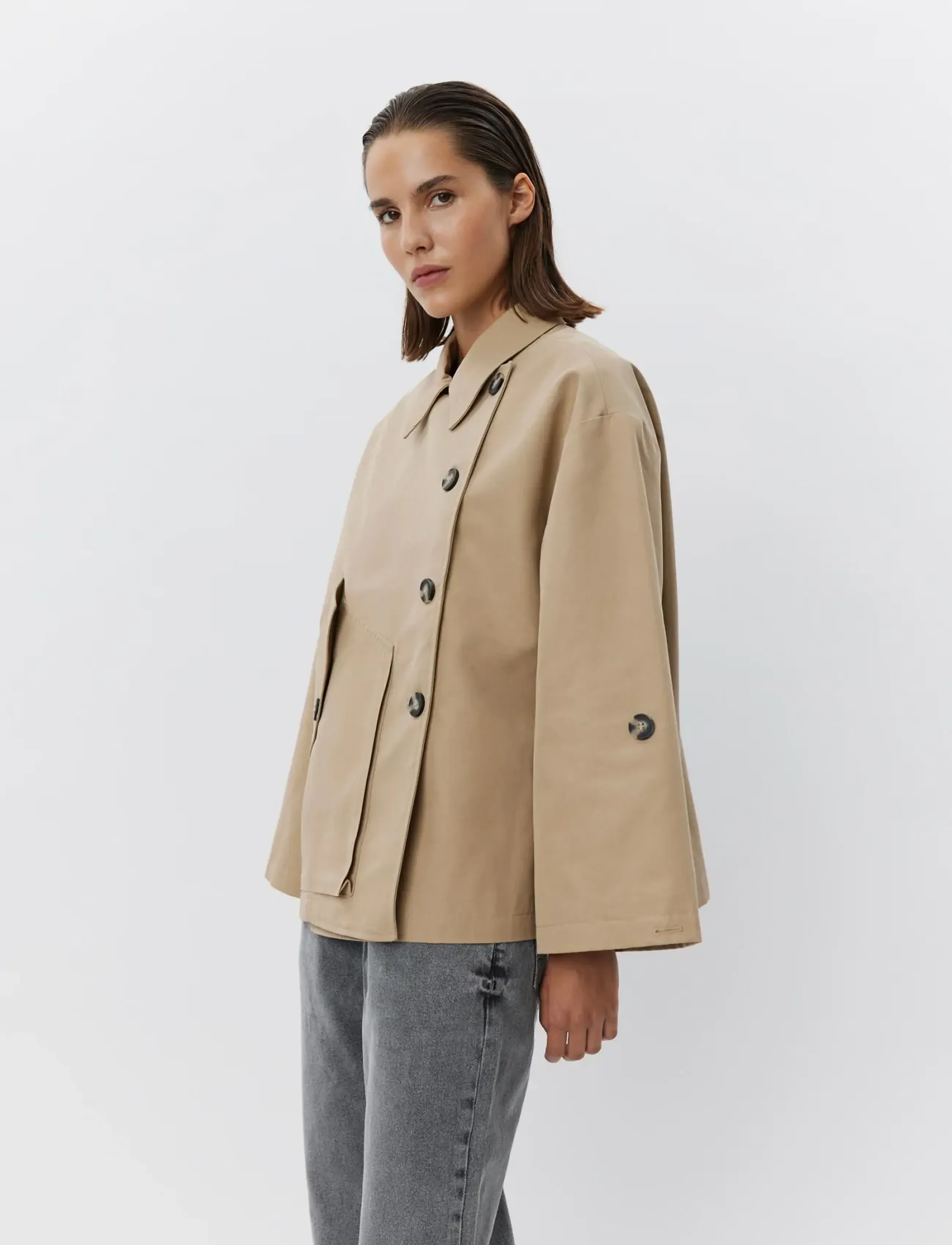 Sofie Schnoor - AGATHASW JACKET - vårjackor - light sand - 5