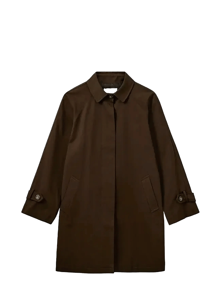 Sofie Schnoor - FILIPPASW COAT - trenchcoats - dark brown - 0