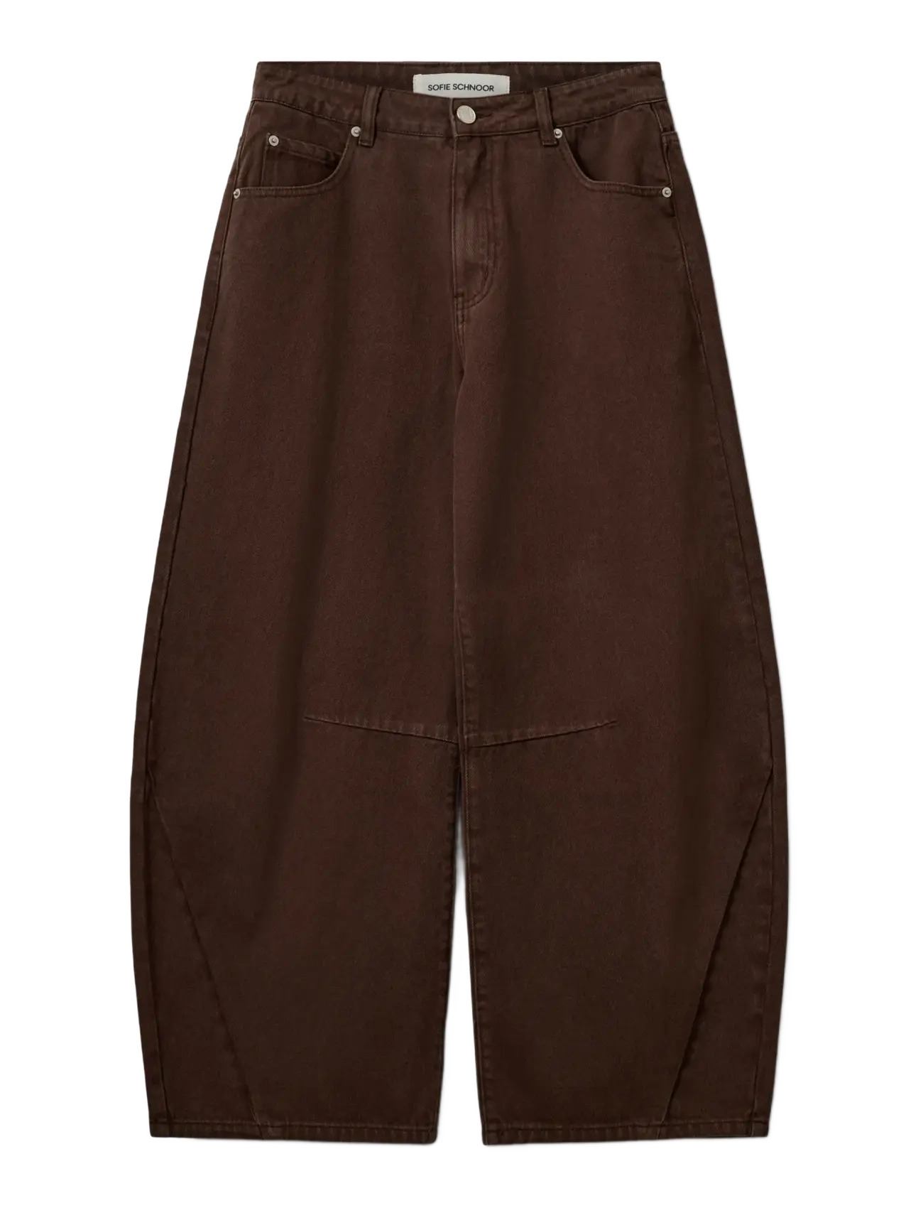 Sofie Schnoor - TOMARSW JEANS - barrel jeans - dark brown - 1