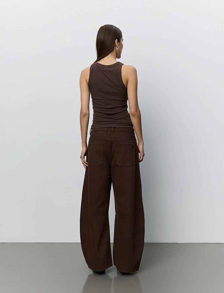 Sofie Schnoor - TOMARSW JEANS - barrel jeans - dark brown - 5