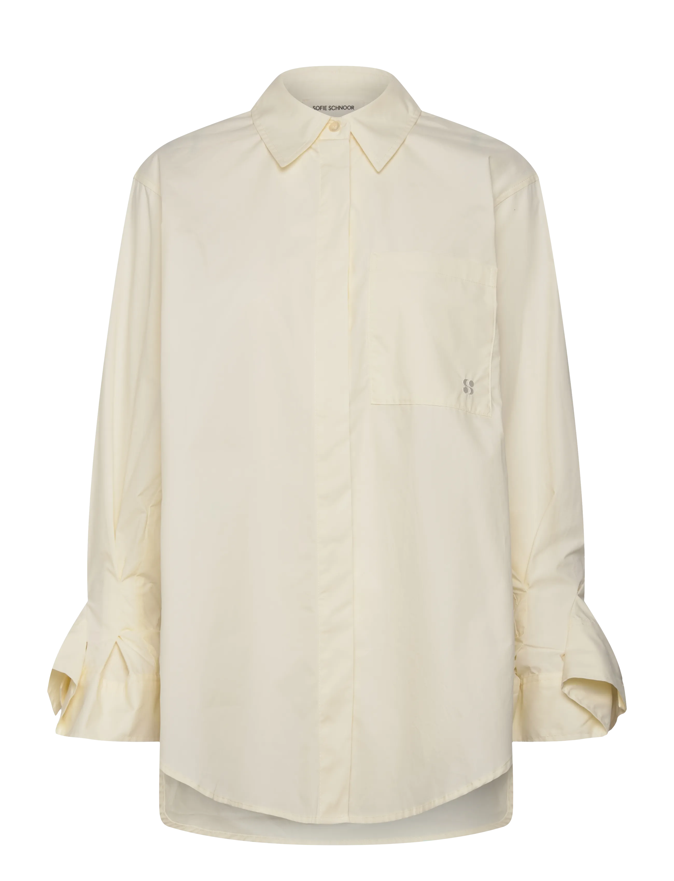 Sofie Schnoor ABBYSW SHIRT - Transitional Layering - LIGHT YELLOW / cream