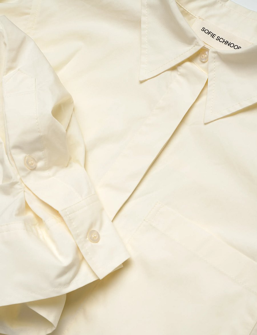 Sofie Schnoor - ABBYSW SHIRT - pikkade varrukatega särgid - light yellow - 5