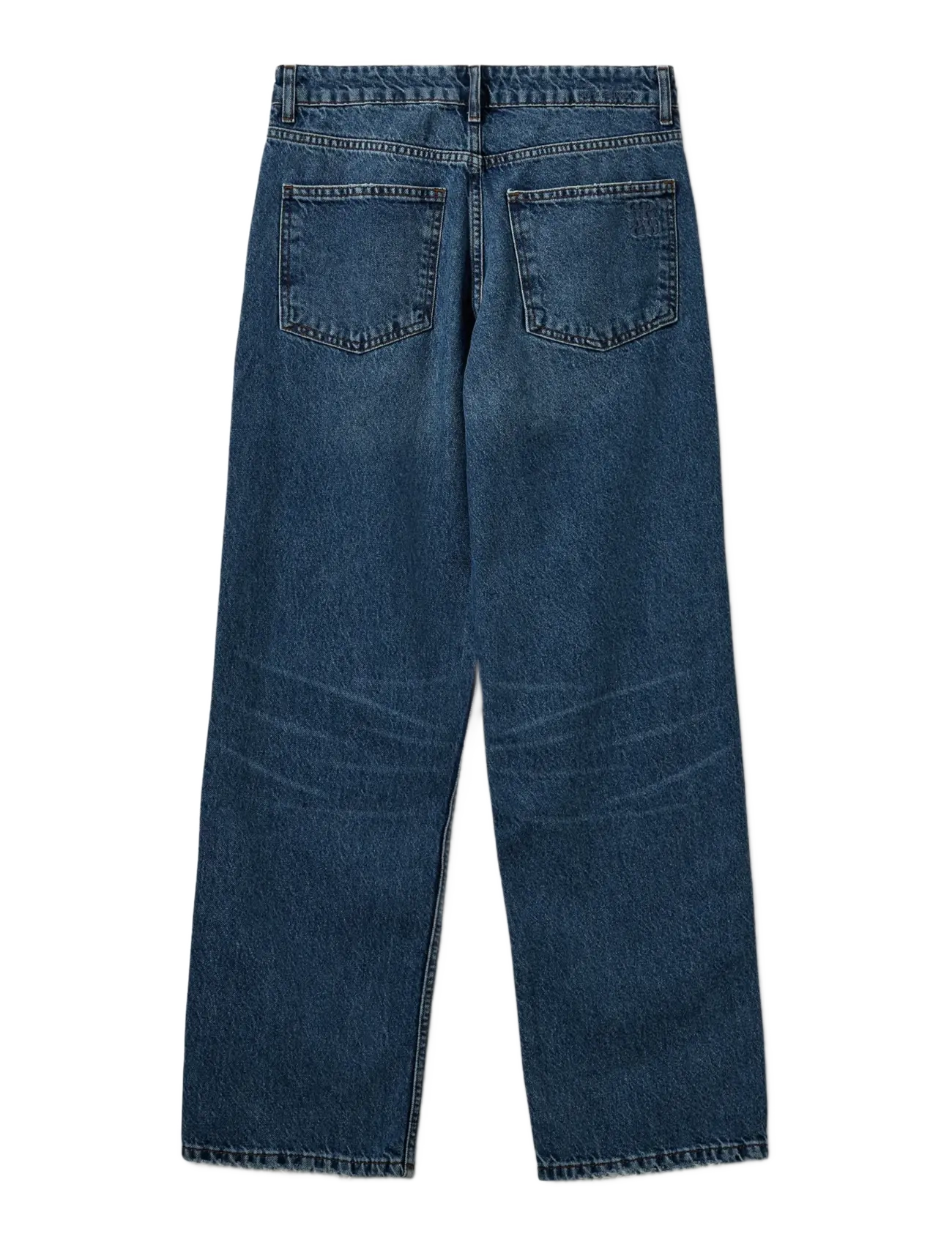 Sofie Schnoor - RIOSW MID WAIST JEANS - hosen mit weitem bein - denim blue - 2