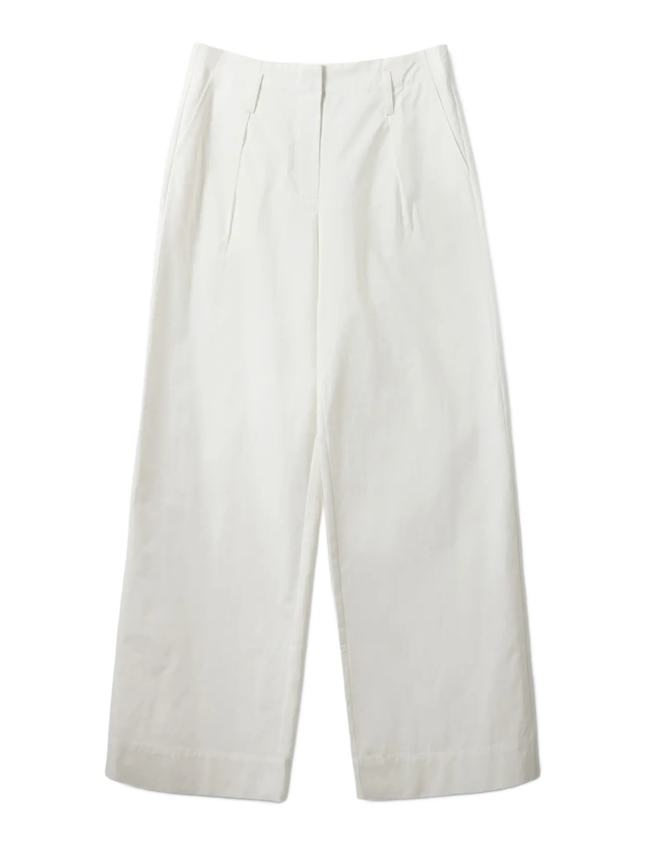 Sofie Schnoor Athenasw Trousers, 34, White, Bukser > Brede Ben, Dame