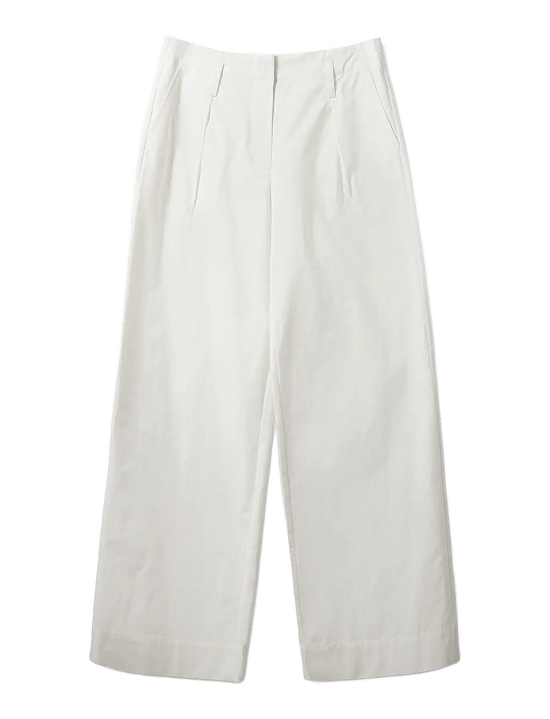 Sofie Schnoor - ATHENASW TROUSERS - wide leg trousers - off white - 0
