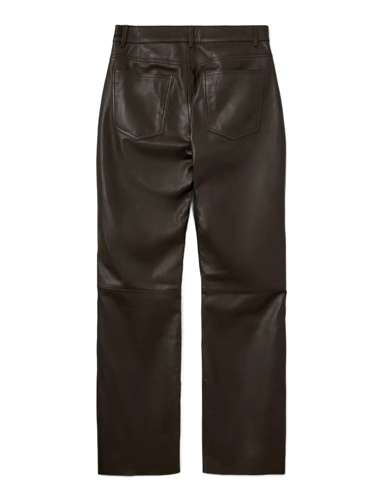 Sofie Schnoor - GATTISW LEATHER PANTS - læderbukser - dark brown - 2