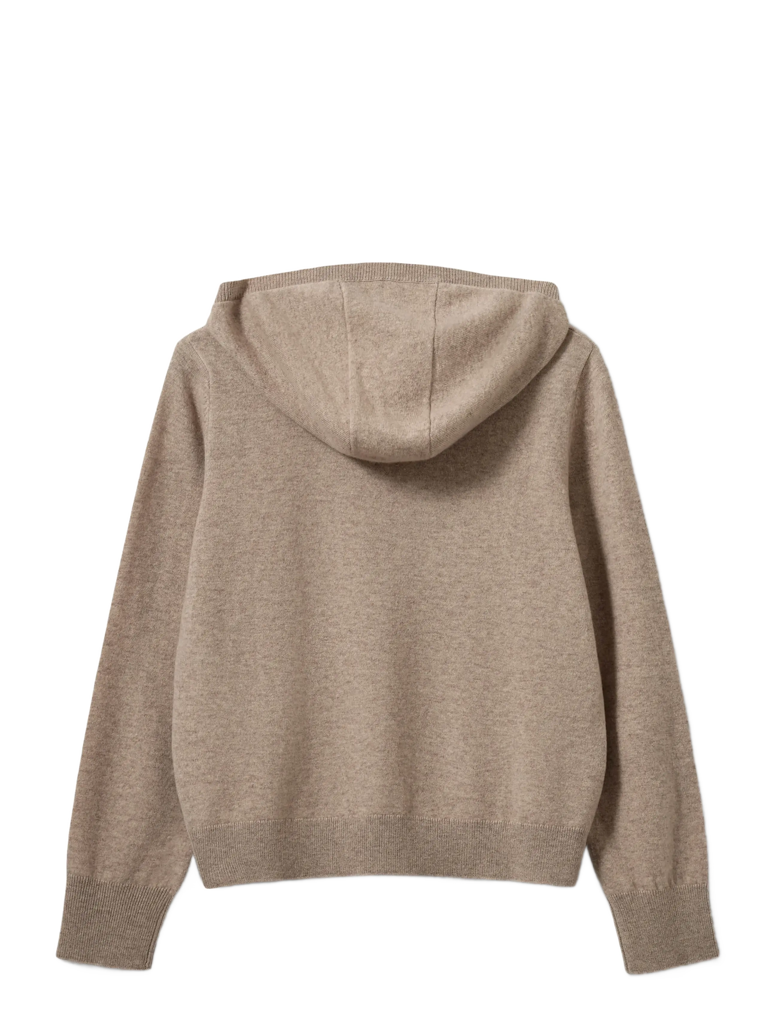 Sofie Schnoor - CASSIESW KNIT HOODIE - kapuutsiga pusad - brown melange - 1