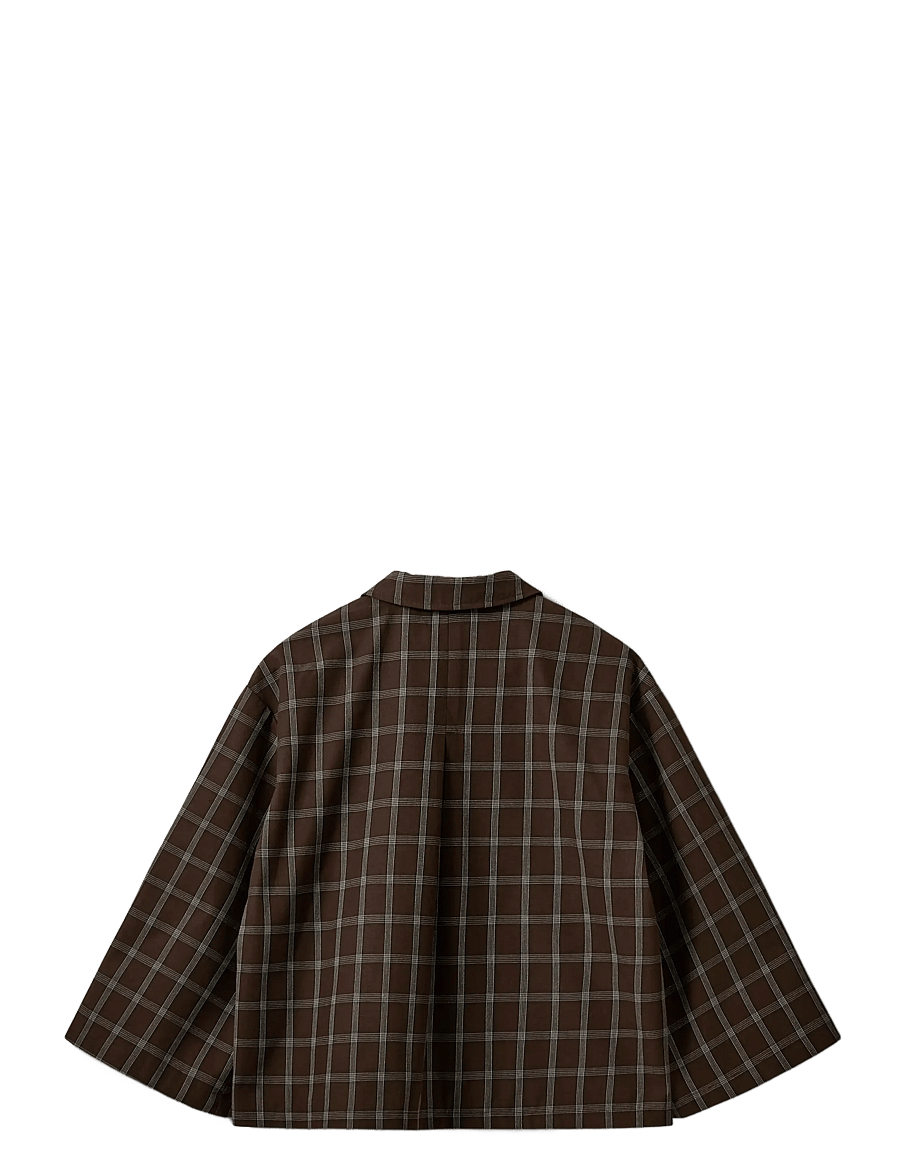 Sofie Schnoor - AGATHASW CHECK JACKET - frühlingsjacken - brown check - 2
